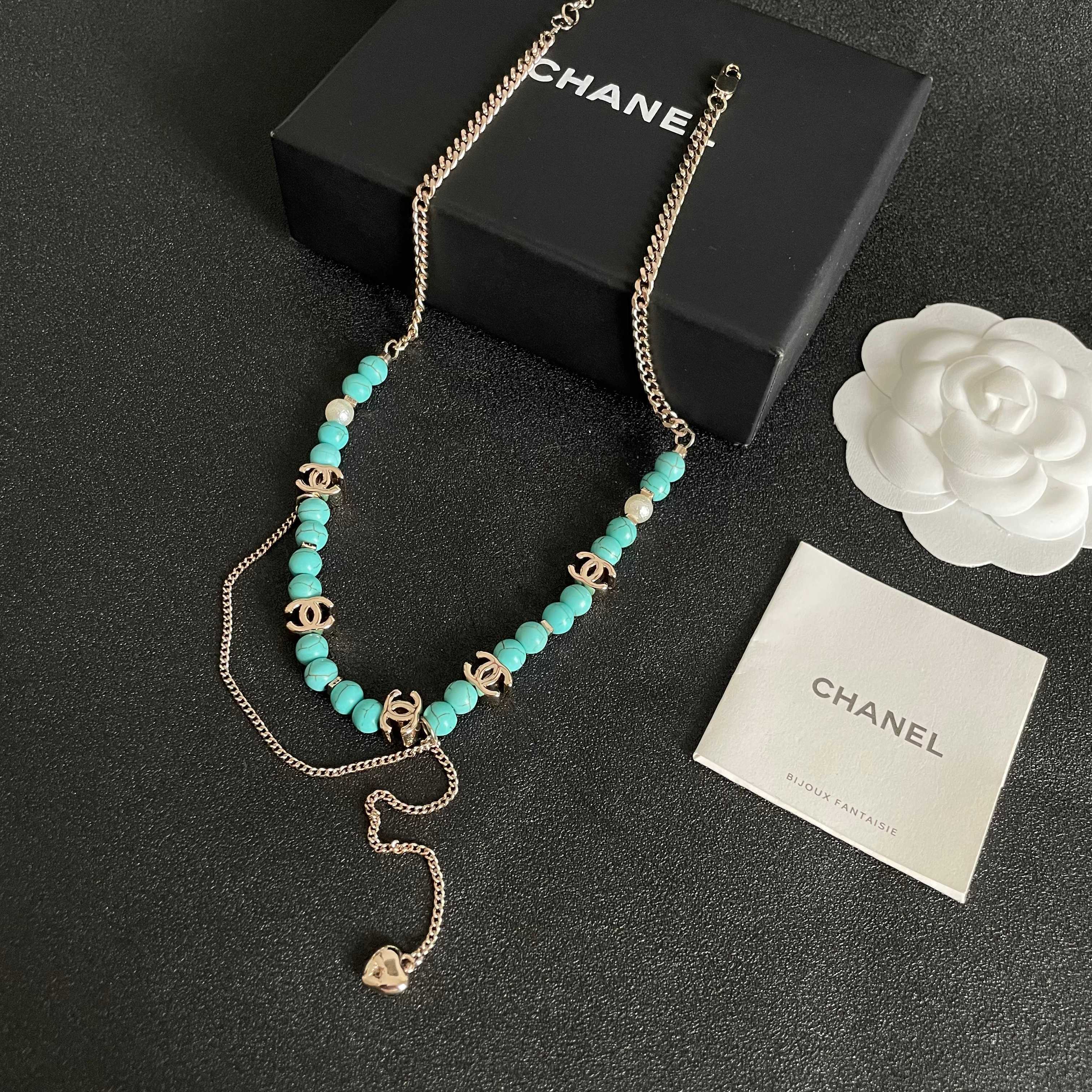 Chanel香奈儿 中古 项链👀小香家的款式真心无需多介绍😘🎶每一款都超好看，精致大方，非常显气质