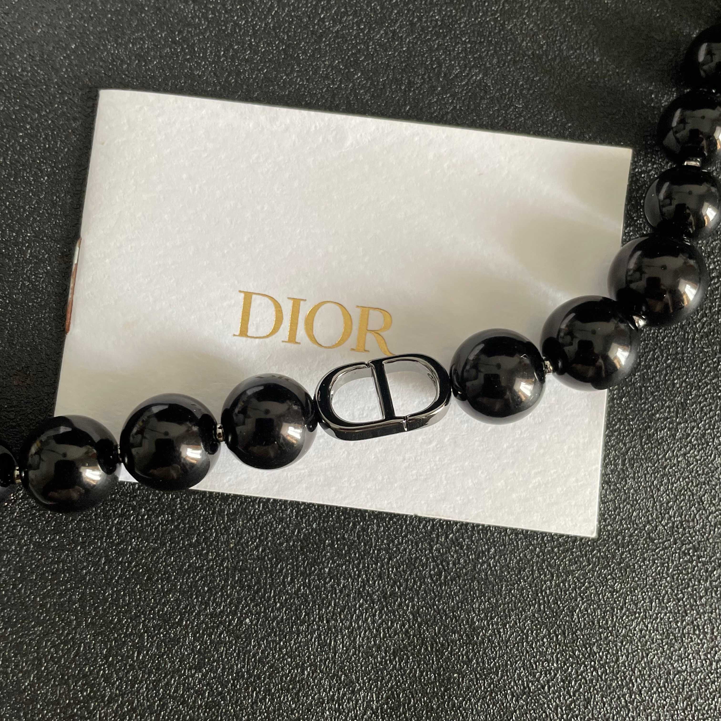 👑Dior 迪奥  中古 项链 专柜一致上新 精选原版一致 黄铜材质 甜美气质高雅.