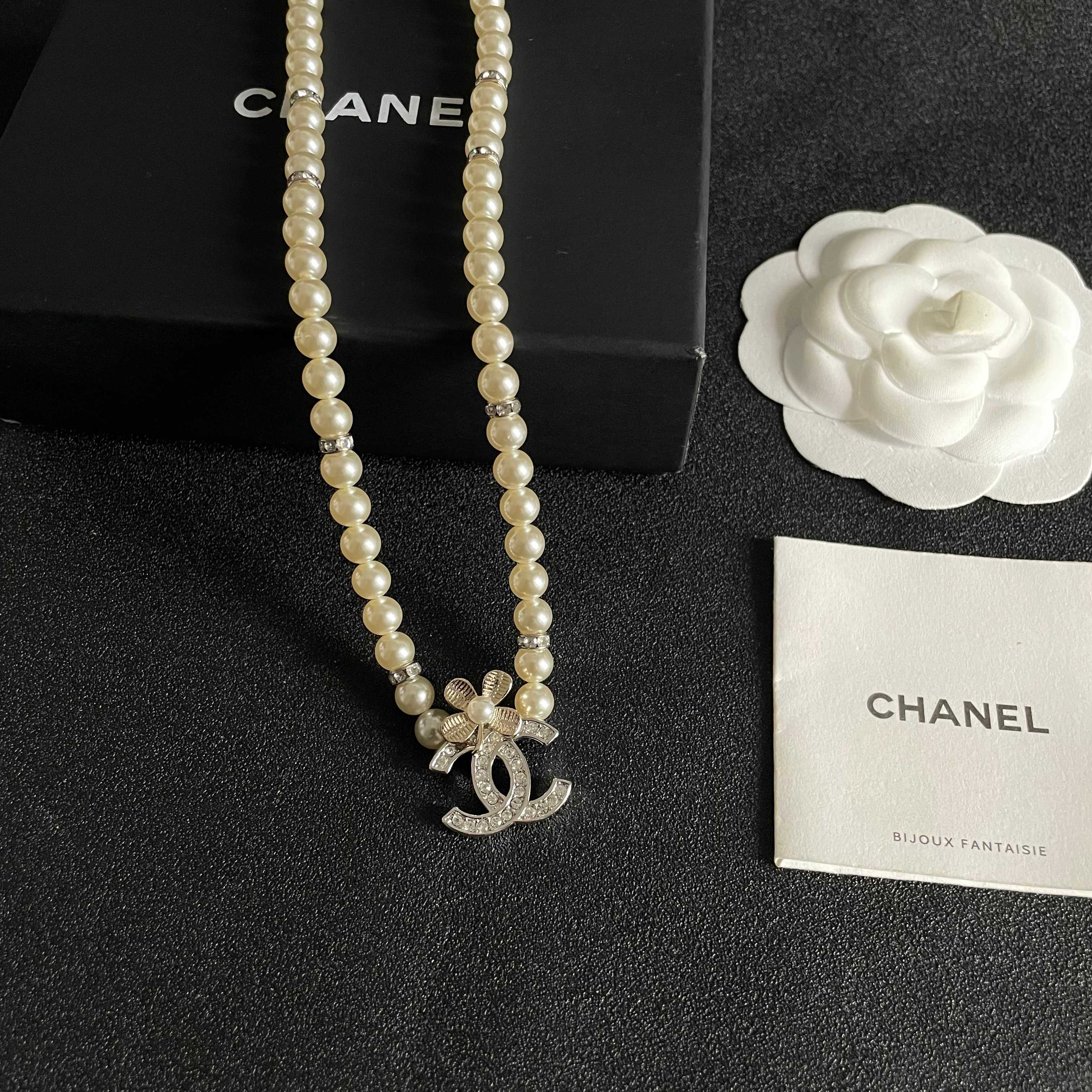 Chanel香奈儿 中古 项链👀小香家的款式真心无需多介绍😘🎶每一款都超好看，精致大方，非常显气质