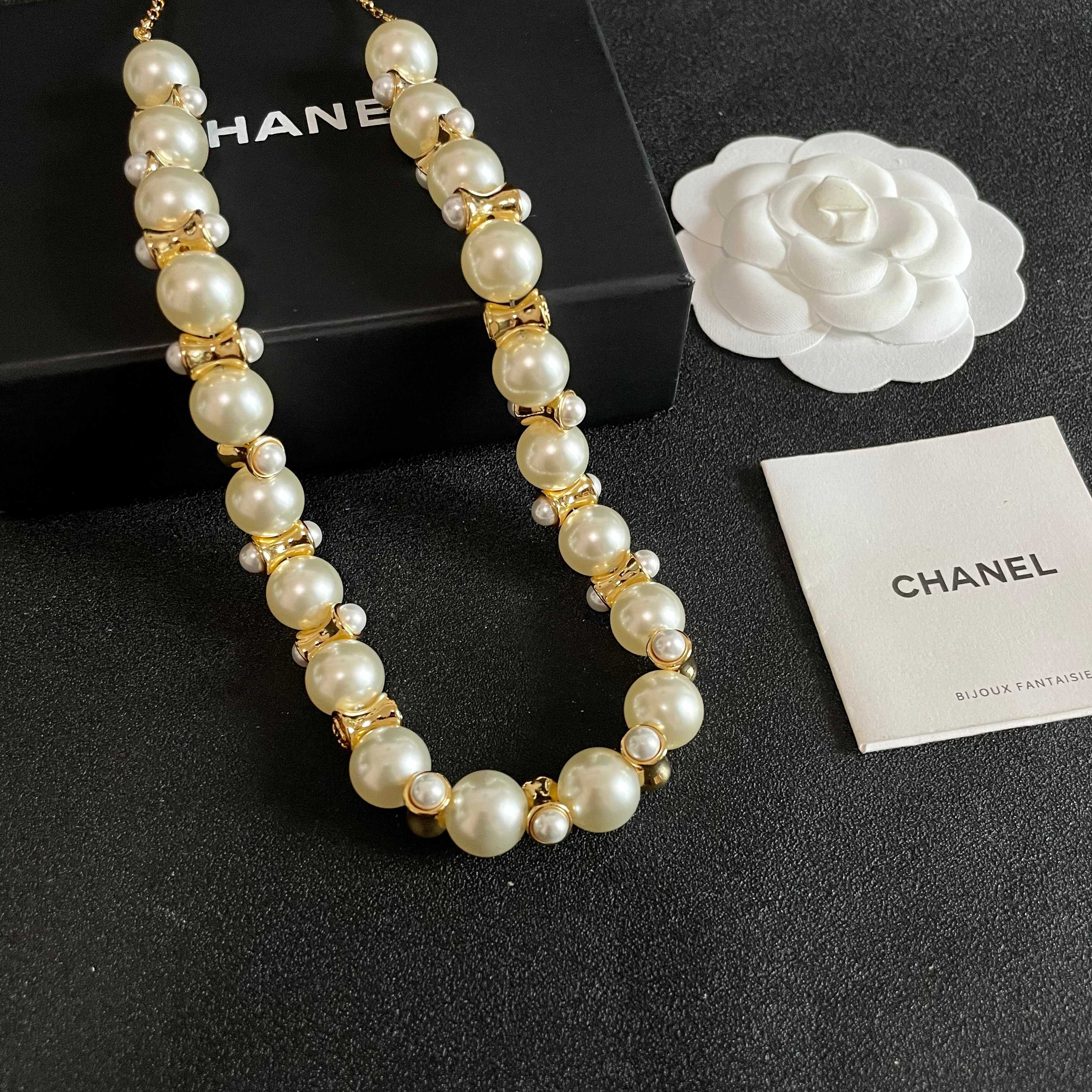 Chanel香奈儿 中古 项链👀小香家的款式真心无需多介绍😘🎶每一款都超好看，精致大方，非常显气质