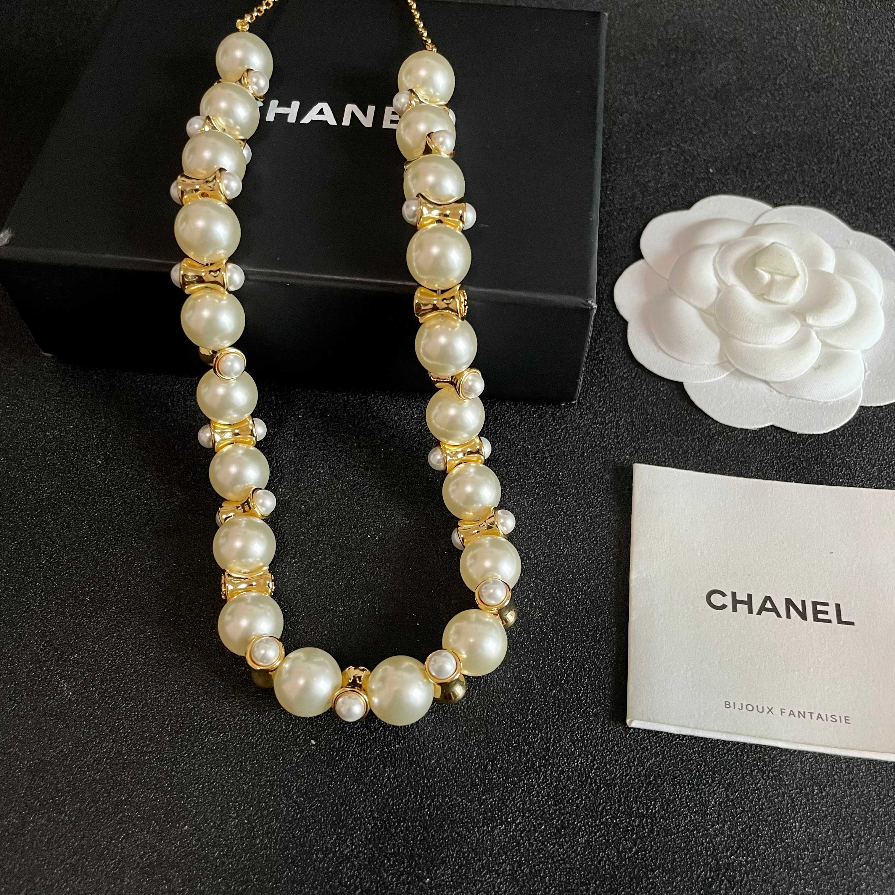 Chanel香奈儿 中古 项链👀小香家的款式真心无需多介绍😘🎶每一款都超好看，精致大方，非常显气质