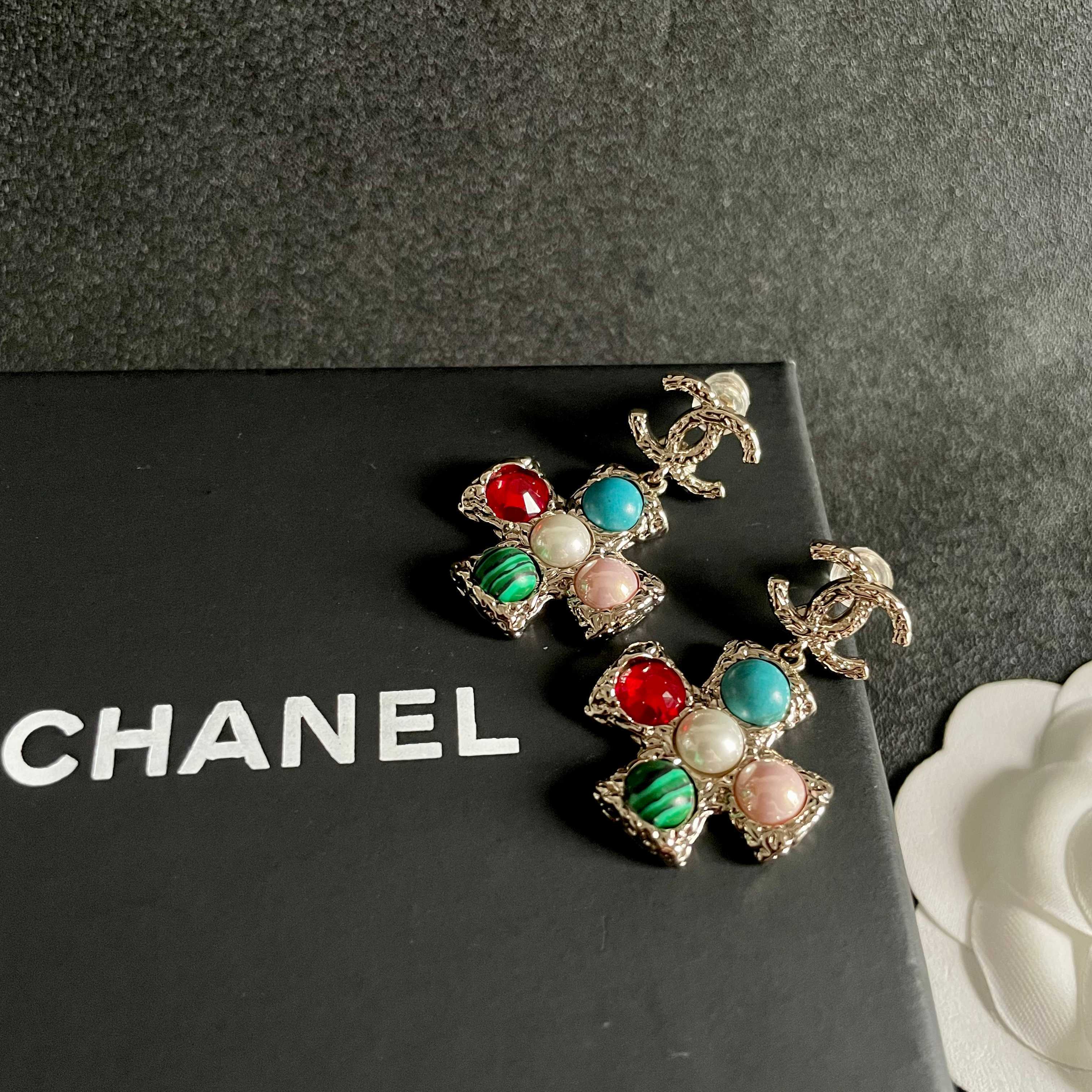 Chanel Haute Couture Haute Joaillerie Fine Jewelry Earrings Necklace 9