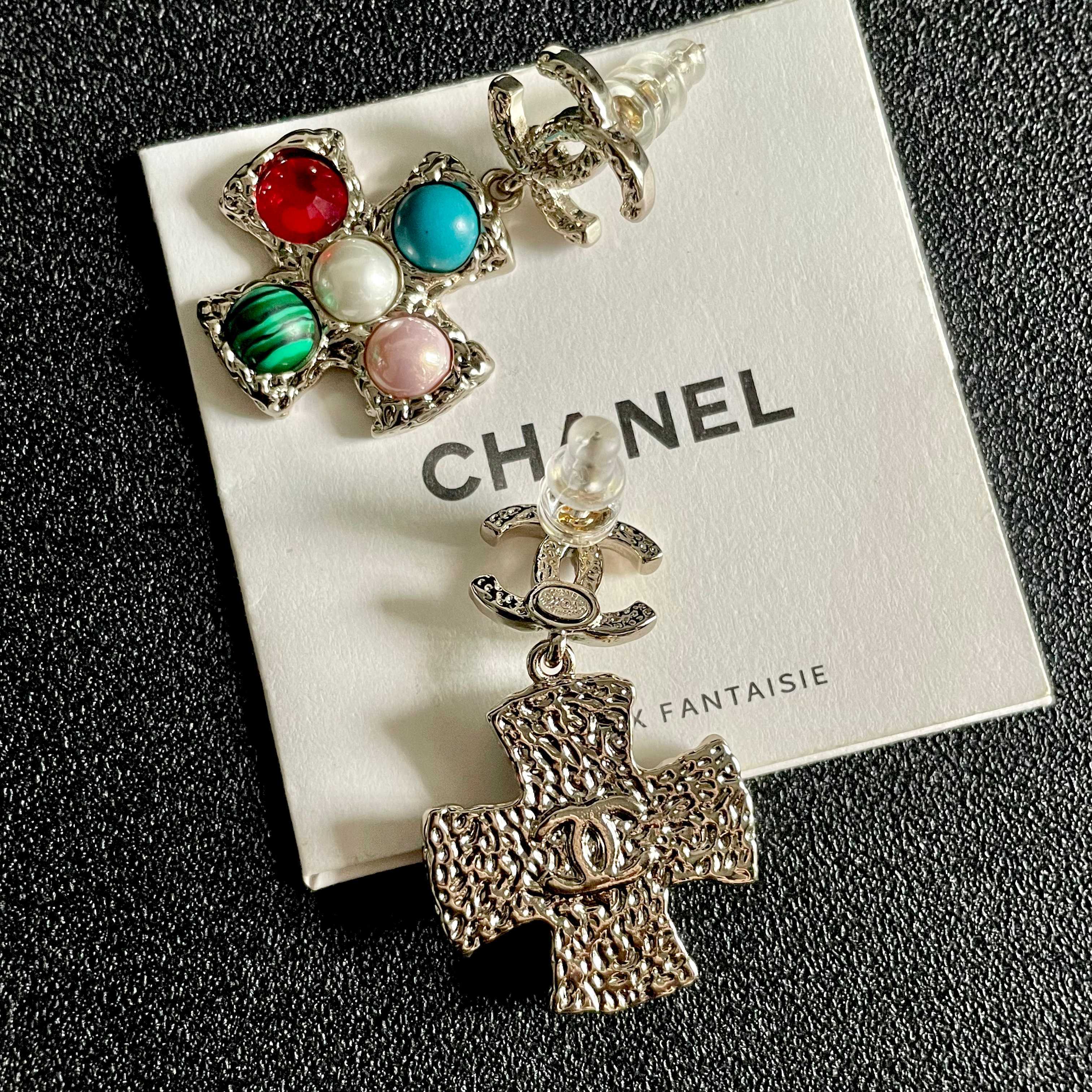 Chanel Haute Couture Haute Joaillerie Fine Jewelry Earrings Necklace 7
