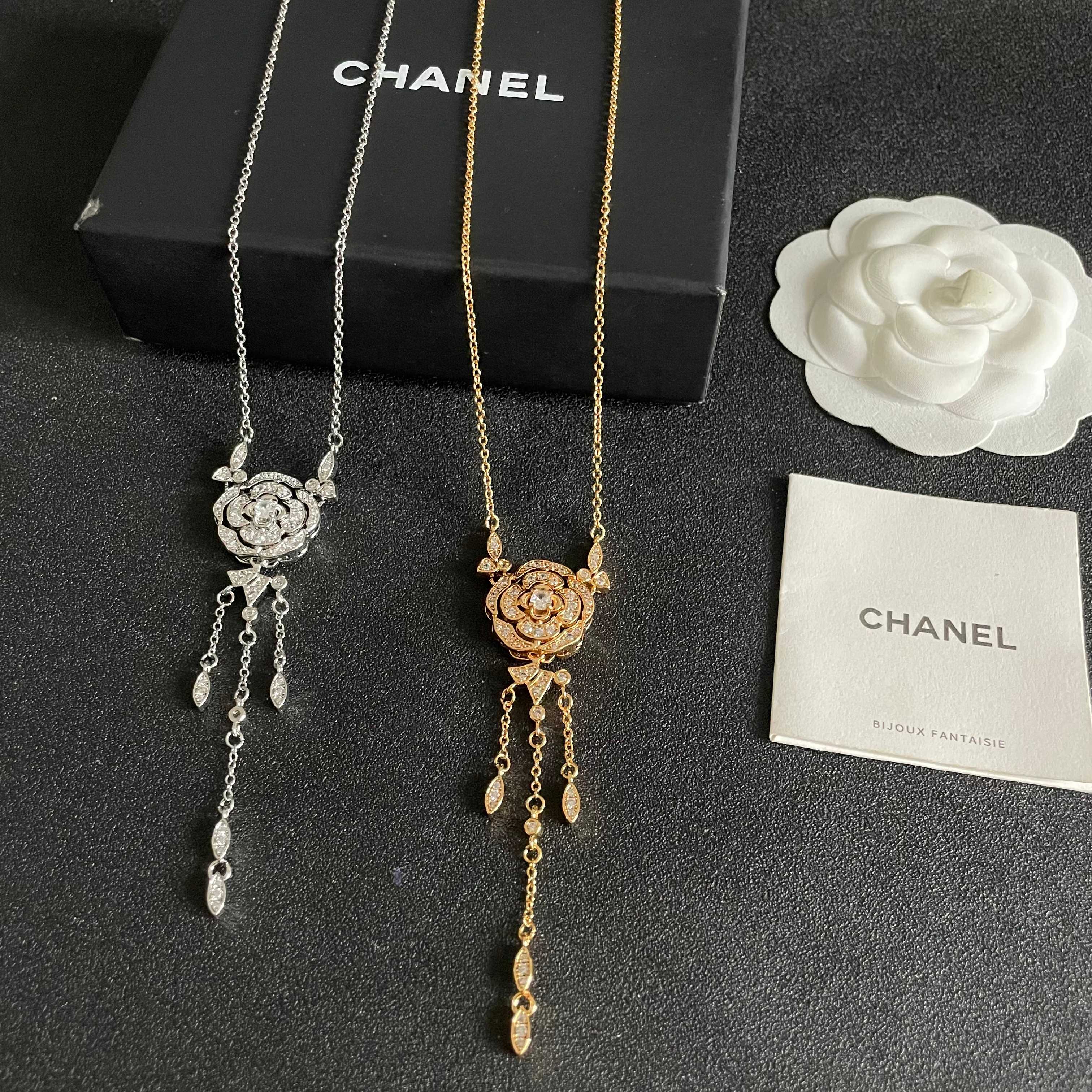 Chanel香奈儿 中古 项链👀小香家的款式真心无需多介绍😘🎶每一款都超好看，精致大方，非常显气质.
