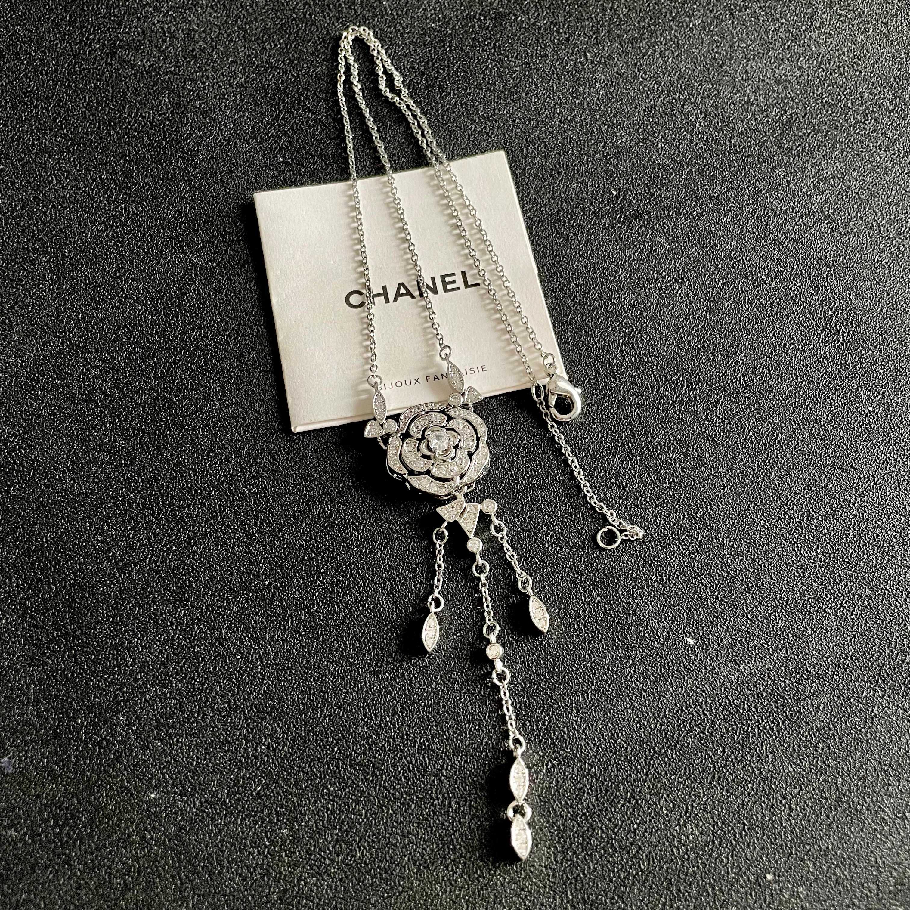 Chanel香奈儿 中古 项链👀小香家的款式真心无需多介绍😘🎶每一款都超好看，精致大方，非常显气质.
