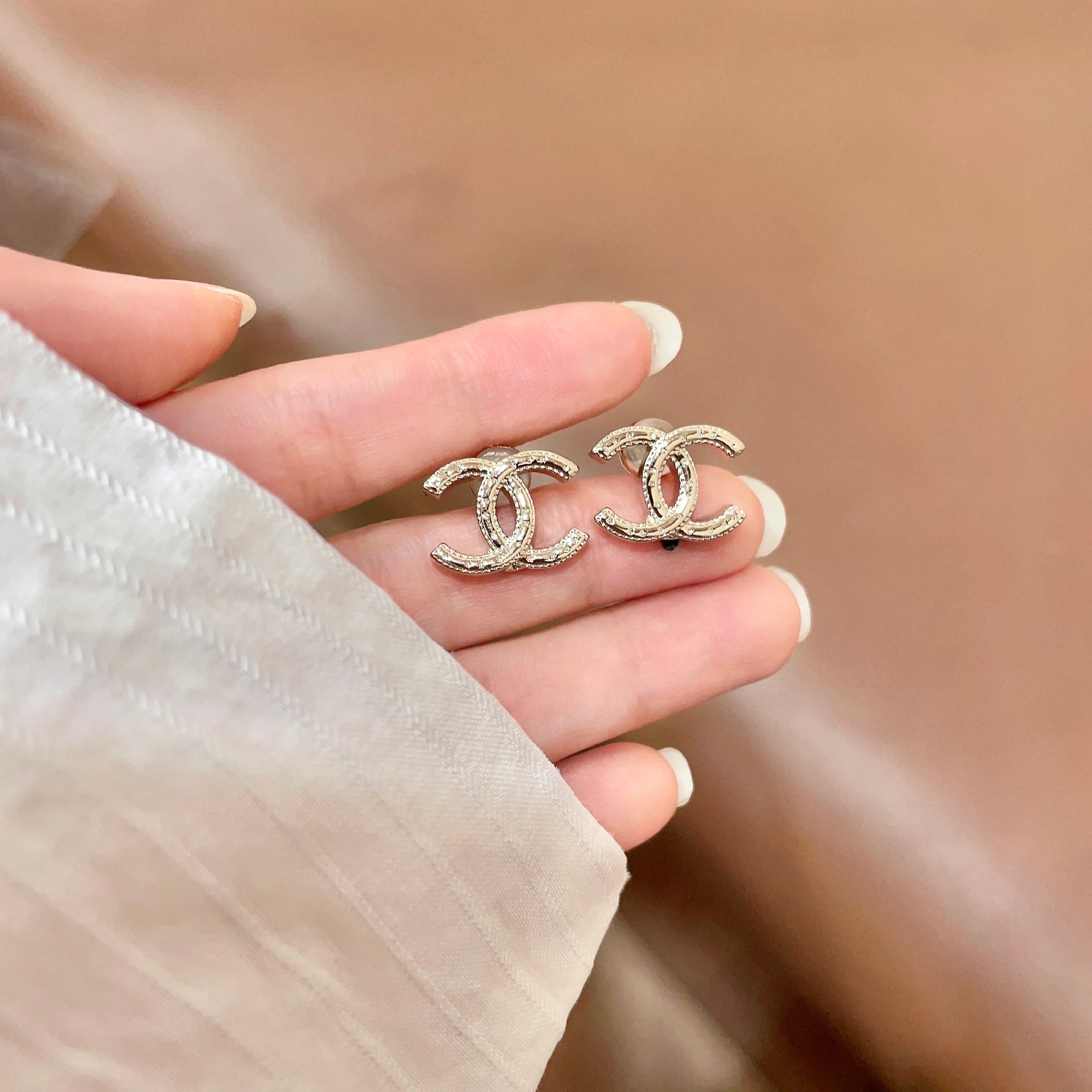 香奈儿 Chanel 传世高定珠宝耳环项链戒指首饰 #A746B9C6 4