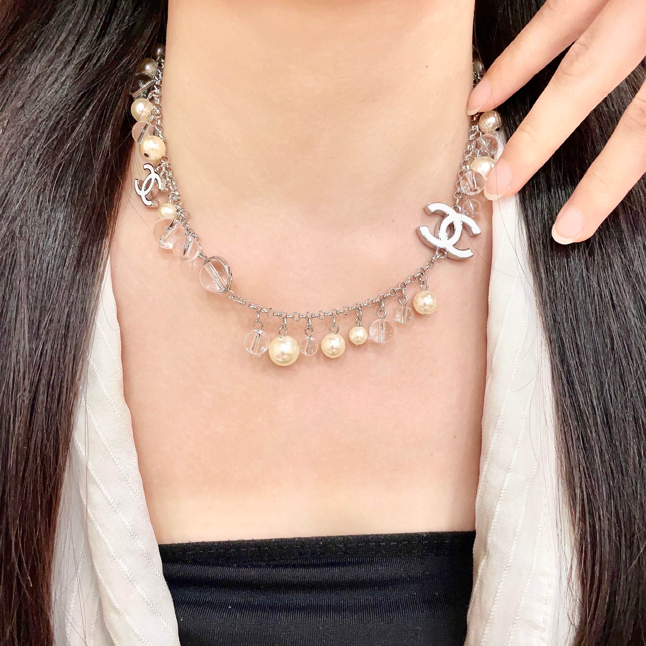 Chanel香奈儿 中古 字母项链👀小香家的款式真心无需多介绍😘🎶每一款都超好看，精致大方，非常显气质.
