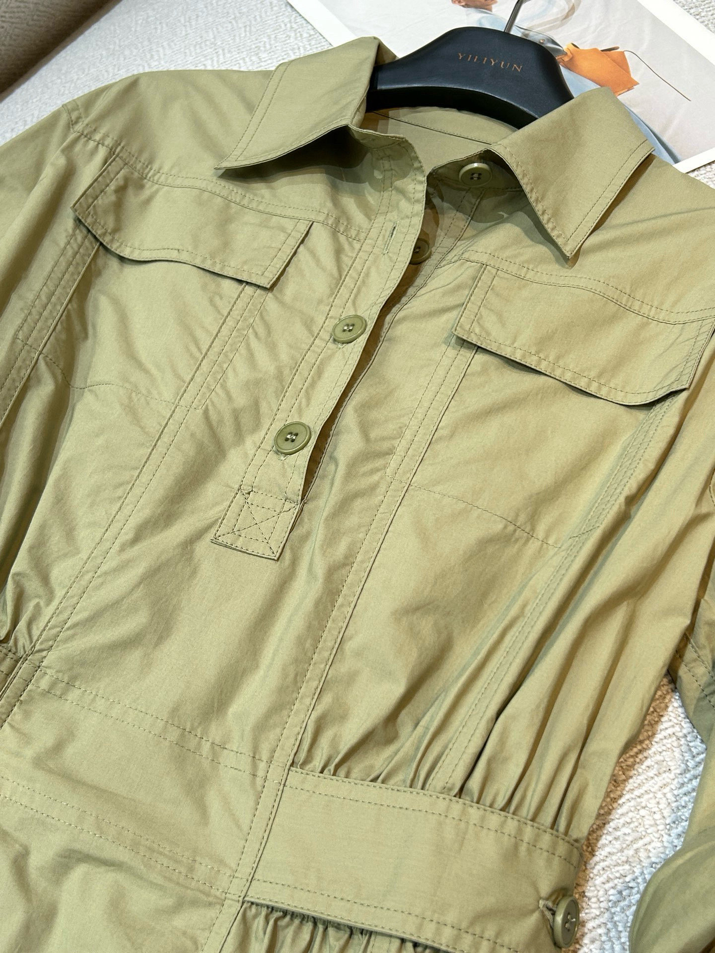 2025 Summer Update: Bv-Designed Cotton Dress Suit for Females - 图片 6