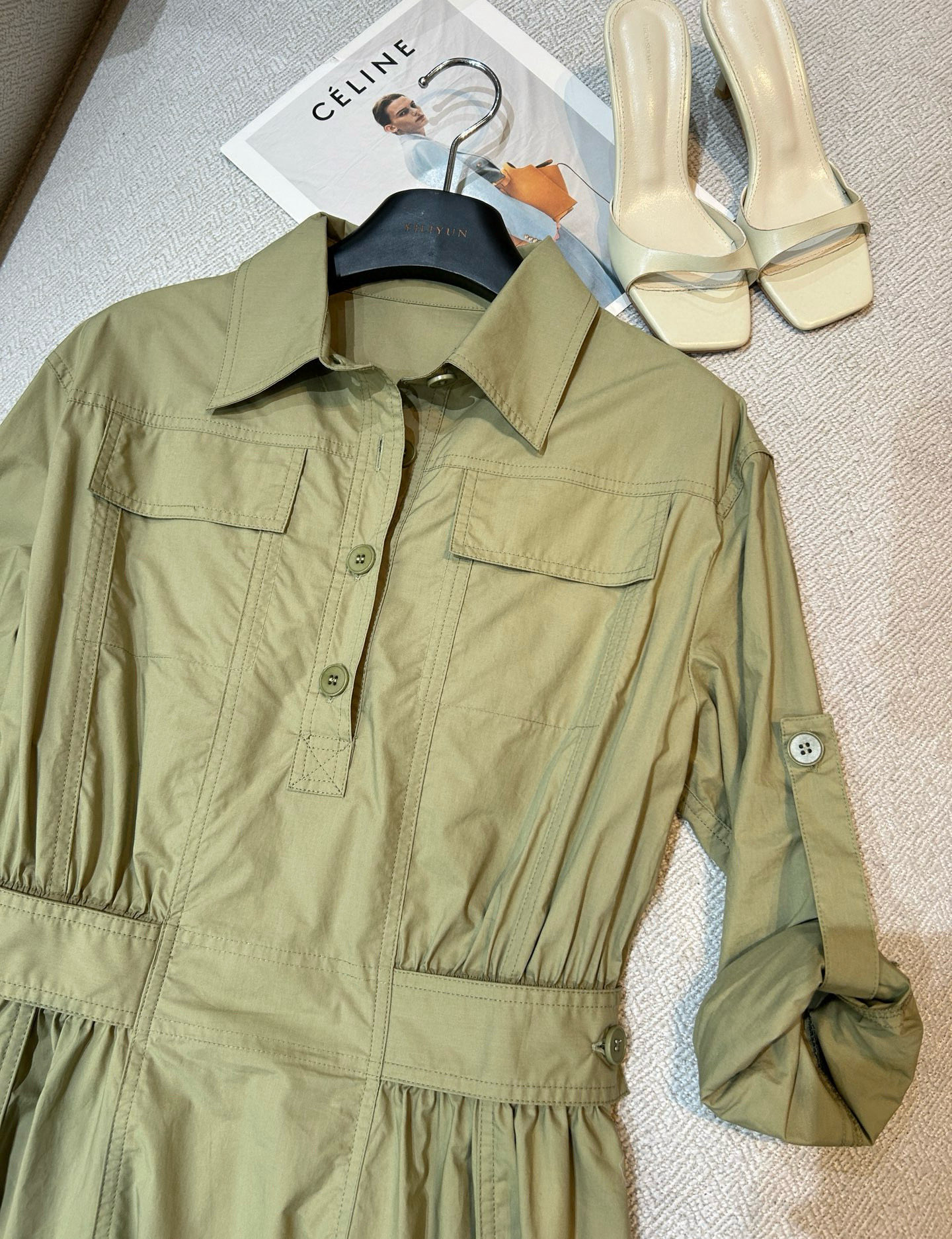 2025 Summer Update: Bv-Designed Cotton Dress Suit for Females - 图片 5