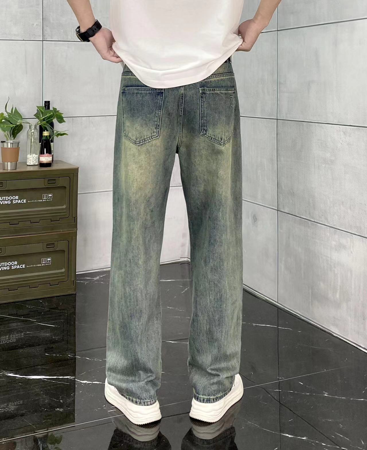 “Burberry Barbara 2024 Early Spring New Money Exclusive Broad-Legged Jeans High-End Edition” - 图片 2