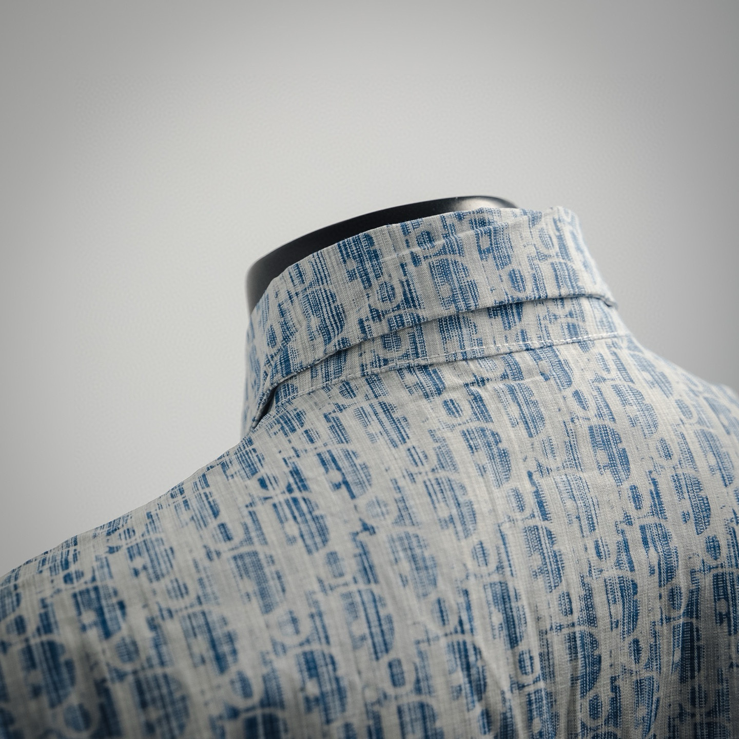 Dior/迪奥 22ss 经典满印老花牛仔衬衫外套