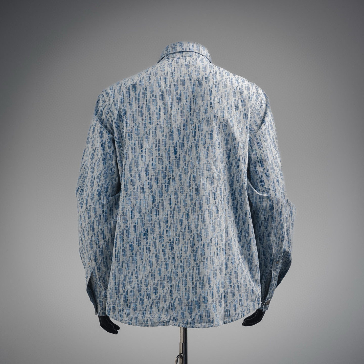 Dior/迪奥 22ss 经典满印老花牛仔衬衫外套