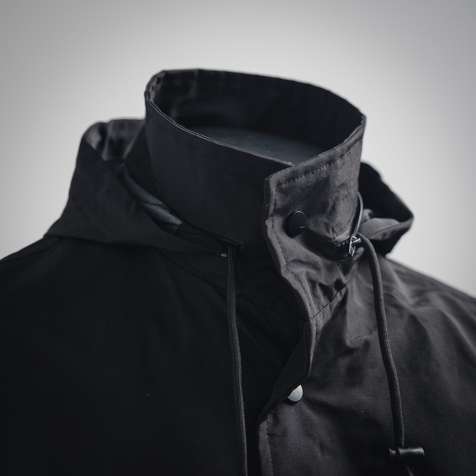 BALENCIAGA/巴黎世家 BLCG 24ss 后背Logo字母防水冲锋衣夹克