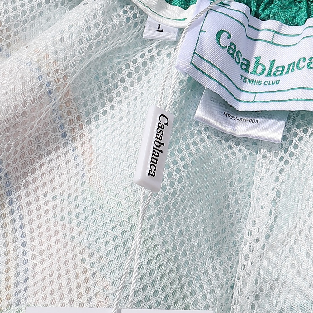YIS Q283 YIS K91# Casablanca Casablanca, new 2024, short-sleeve shirt (package) M L XL 2XL 3XL - 图片 7