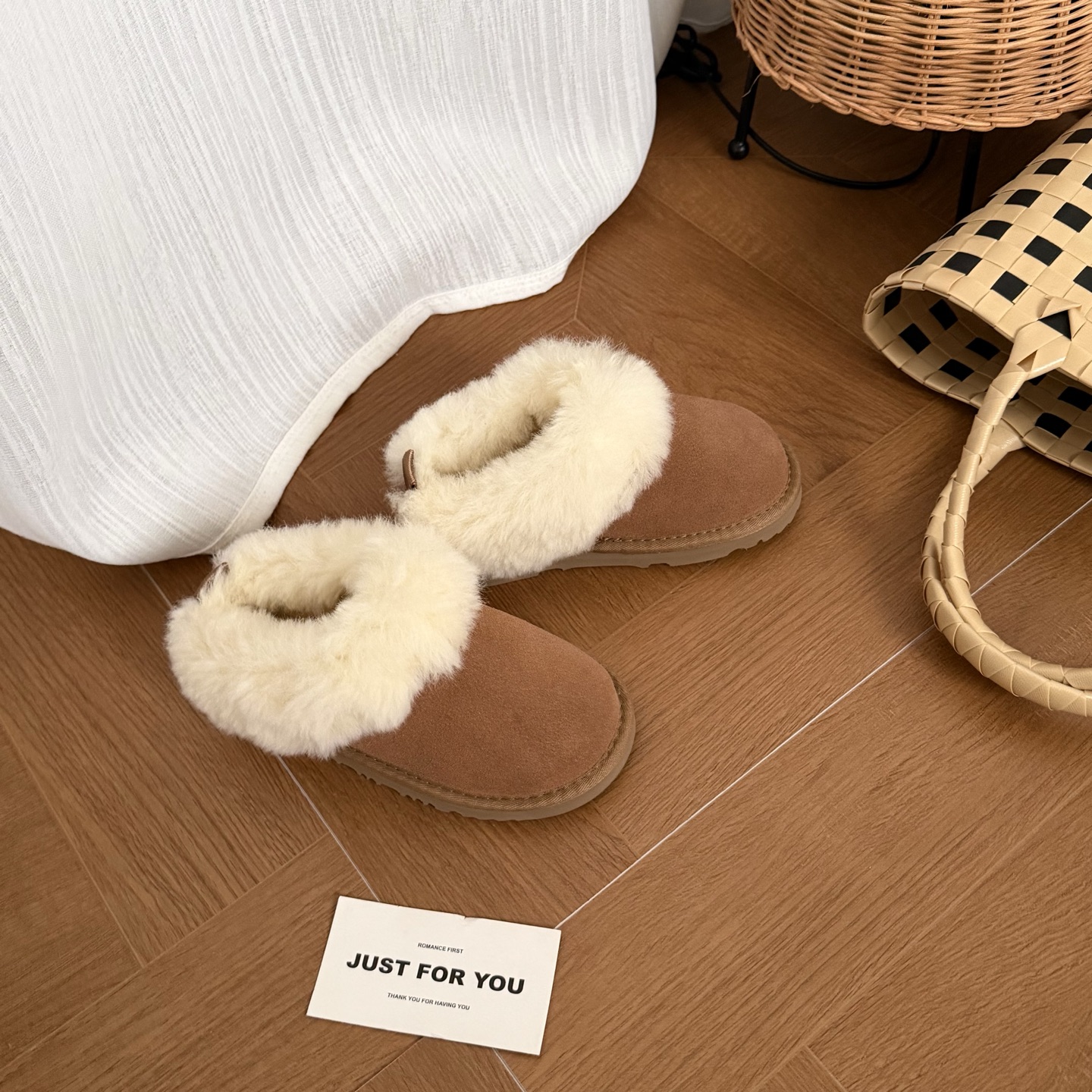 图片[2]-高版本 UGG 塔茨勒童鞋雪地靴 头层牛反绒面+羊毛内里+EVA大底 软软糯糯，又暖又萌，10mm羊毛，毛绒绒超可爱 尺码：25 27 29 31 33-选品中心