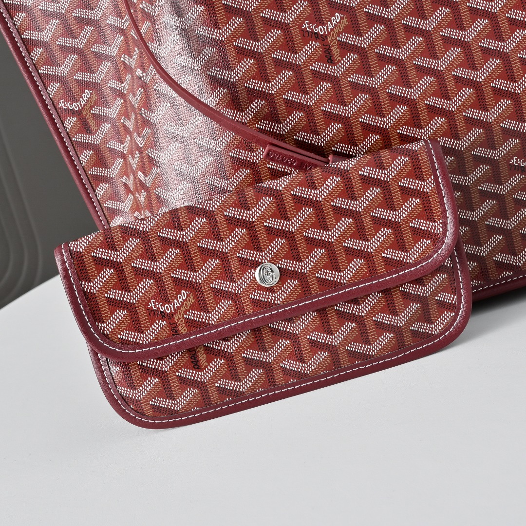 【工厂直销】双面大号对版升级版。❤️goyard（戈雅）经多次研究与改良，不断提升面料与皮质，全方位独家