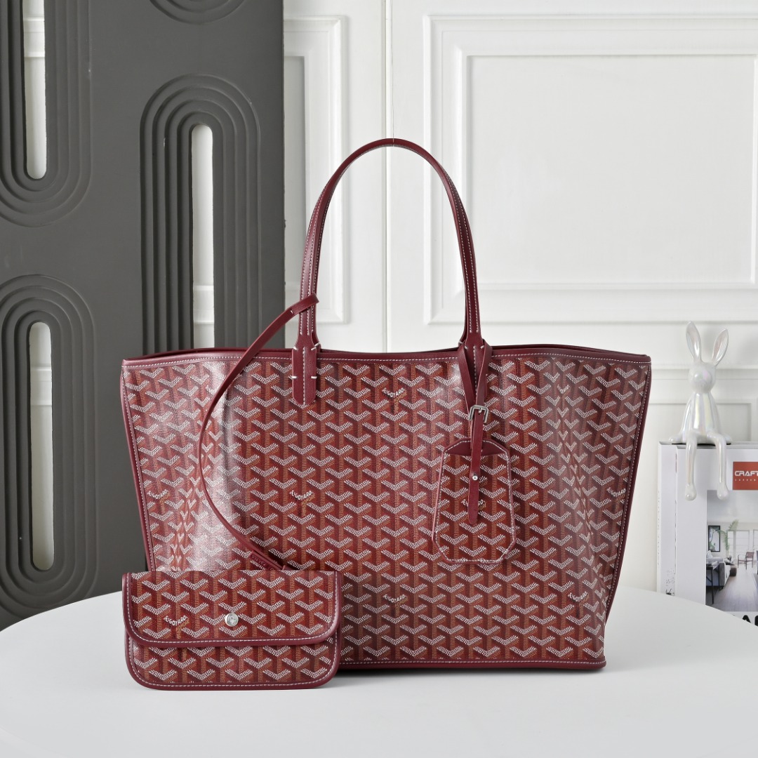 【工厂直销】双面大号对版升级版。❤️goyard（戈雅）经多次研究与改良，不断提升面料与皮质，全方位独家
