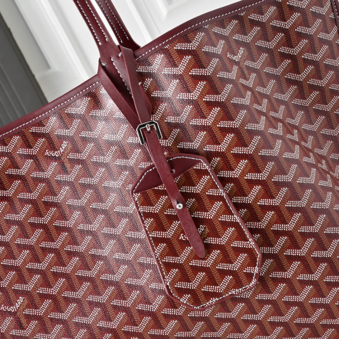 【工厂直销】双面大号对版升级版。❤️goyard（戈雅）经多次研究与改良，不断提升面料与皮质，全方位独家