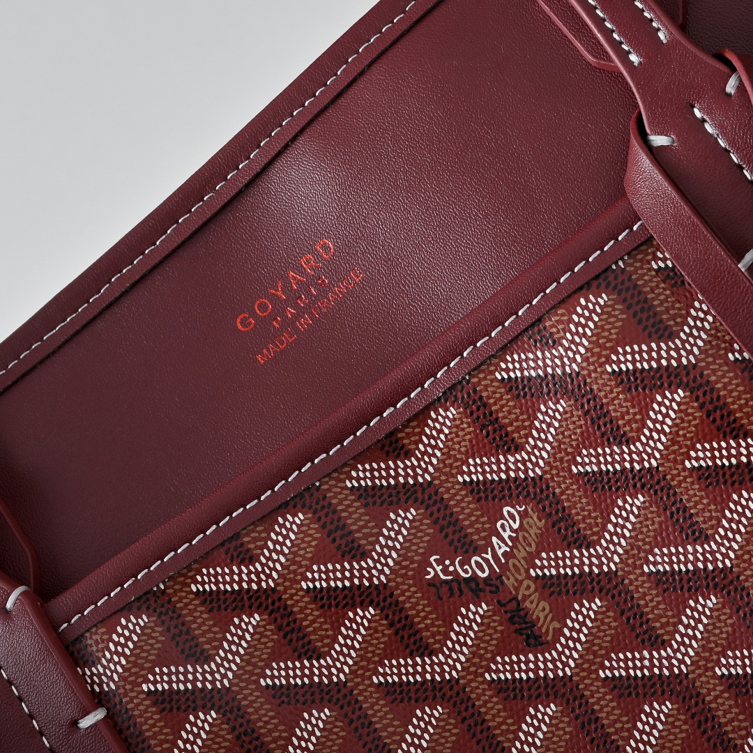 【工厂直销】双面大号对版升级版。❤️goyard（戈雅）经多次研究与改良，不断提升面料与皮质，全方位独家