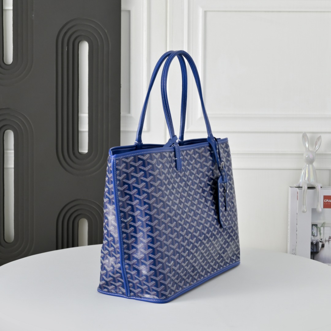 【工厂直销】双面大号对版升级版。❤️goyard（戈雅）经多次研究与改良，不断提升面料与皮质，全方位独家