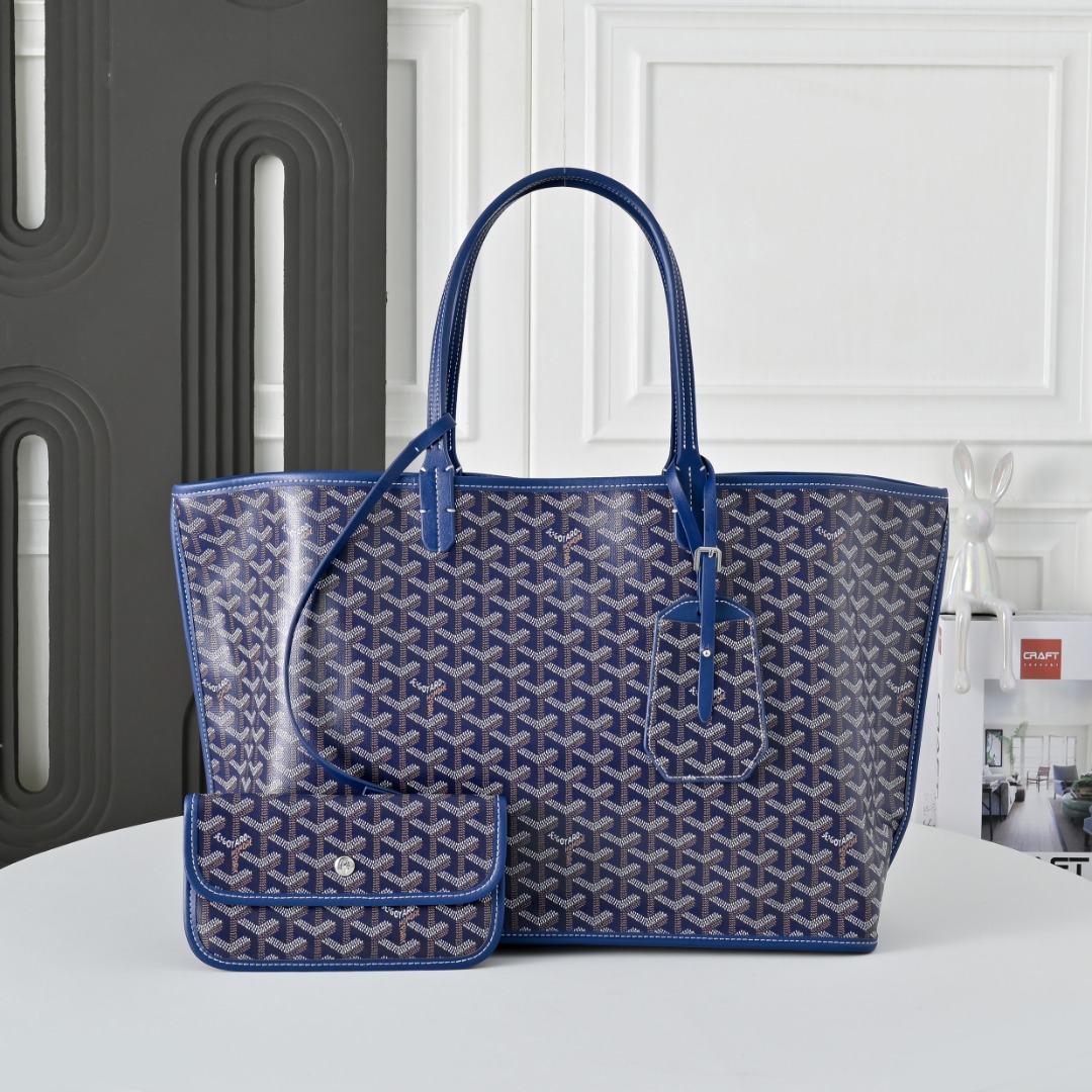 【工厂直销】双面大号对版升级版。❤️goyard（戈雅）经多次研究与改良，不断提升面料与皮质，全方位独家