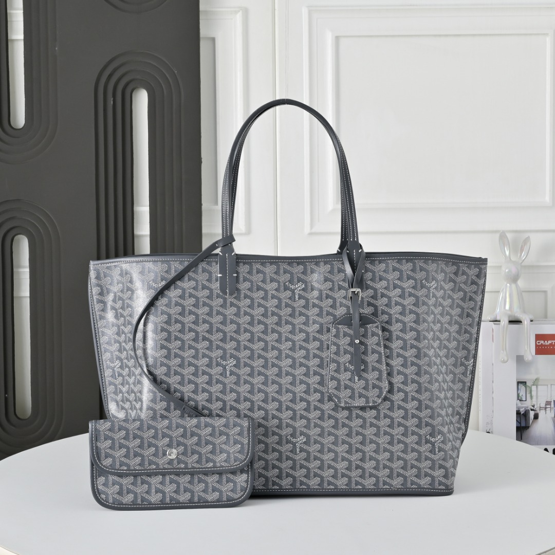 【工厂直销】双面大号对版升级版。❤️goyard（戈雅）经多次研究与改良，不断提升面料与皮质，全方位独家
