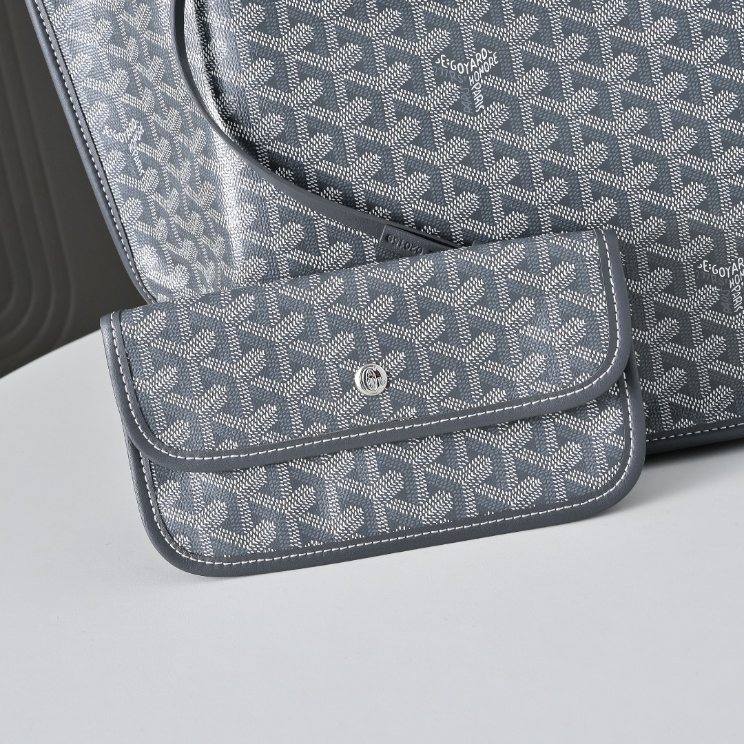 【工厂直销】双面大号对版升级版。❤️goyard（戈雅）经多次研究与改良，不断提升面料与皮质，全方位独家