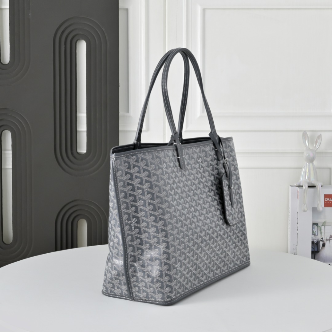【工厂直销】双面大号对版升级版。❤️goyard（戈雅）经多次研究与改良，不断提升面料与皮质，全方位独家