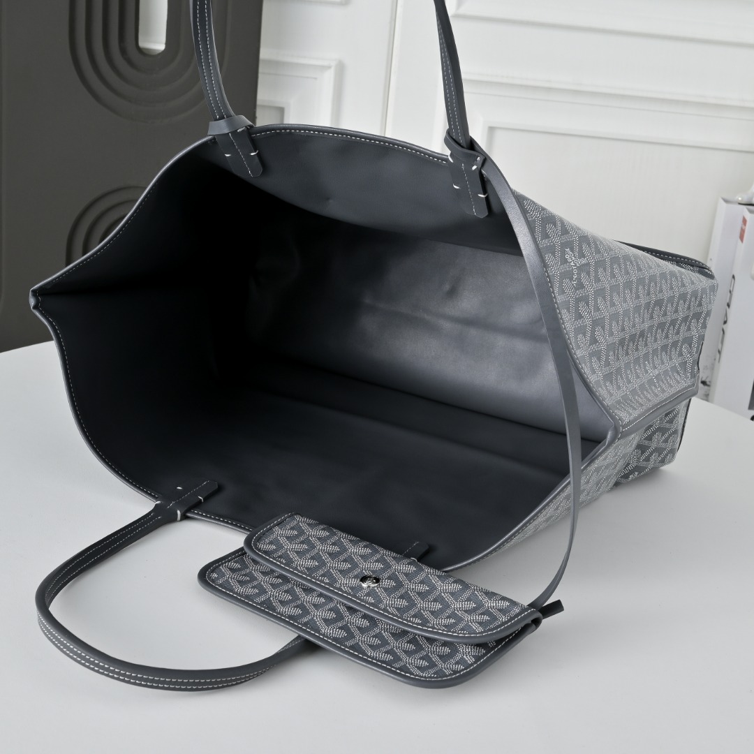 【工厂直销】双面大号对版升级版。❤️goyard（戈雅）经多次研究与改良，不断提升面料与皮质，全方位独家