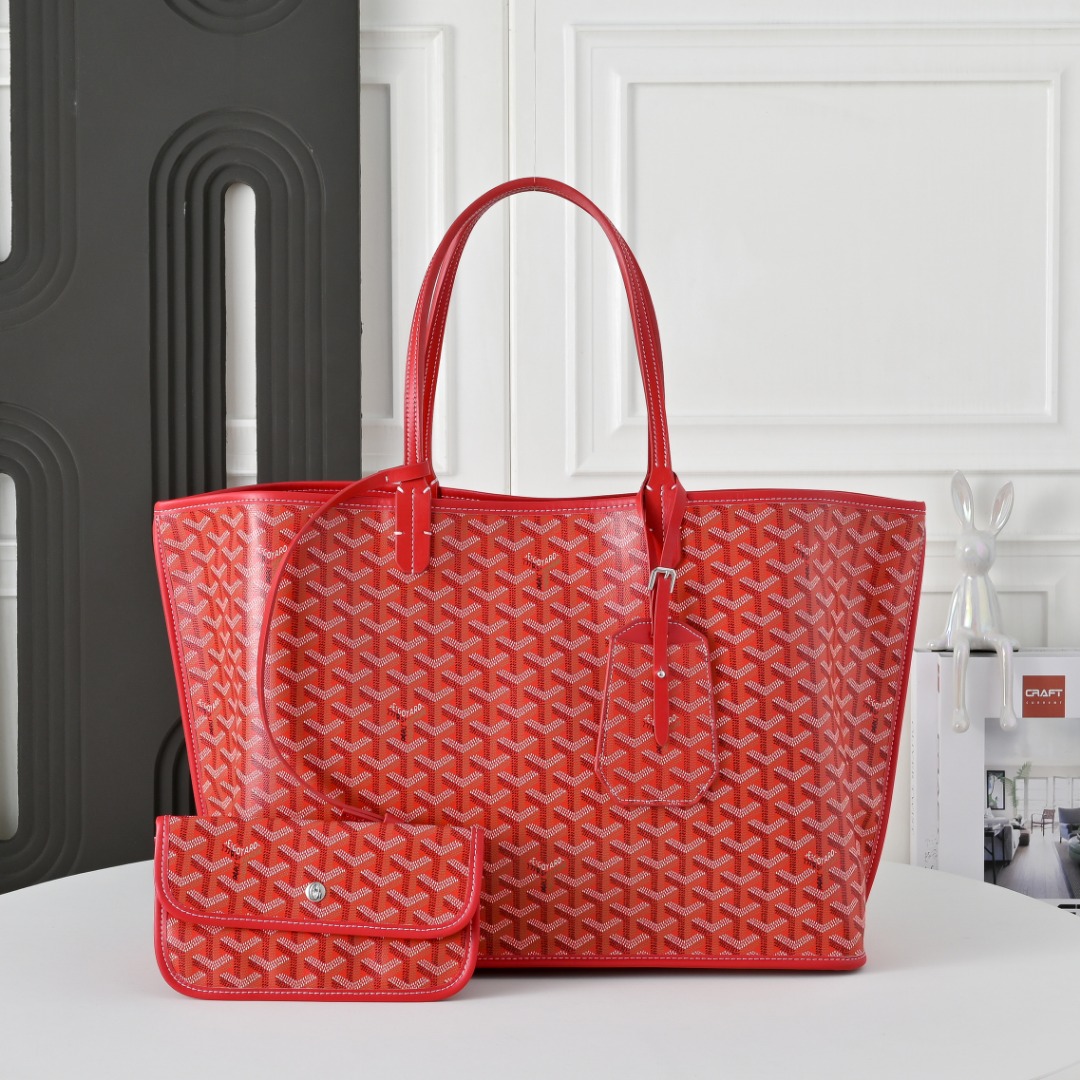 【工厂直销】双面大号对版升级版。❤️goyard（戈雅）经多次研究与改良，不断提升面料与皮质，全方位独家