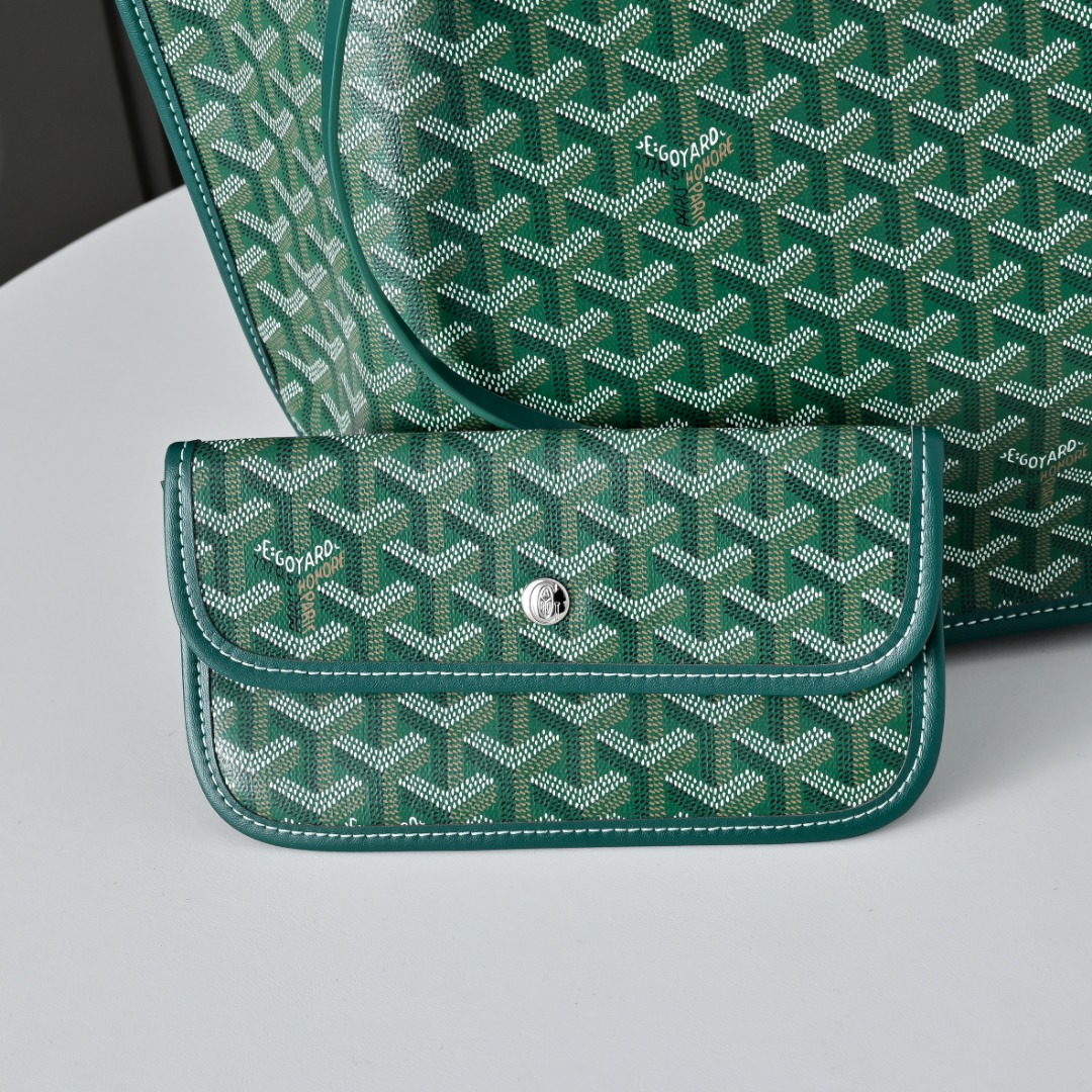 【工厂直销】双面中号对版升级版。❤️goyard（戈雅）经多次研究与改良，不断提升面料与皮质，全方位独家