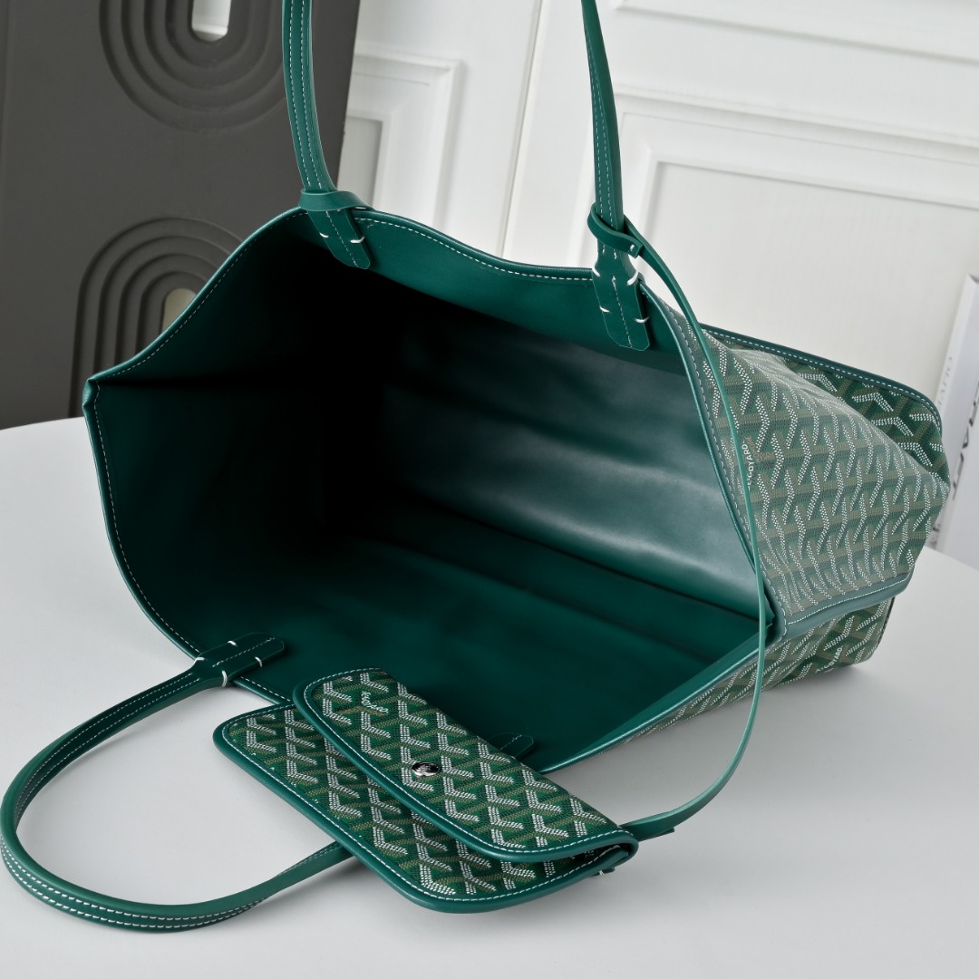 【工厂直销】双面中号对版升级版。❤️goyard（戈雅）经多次研究与改良，不断提升面料与皮质，全方位独家