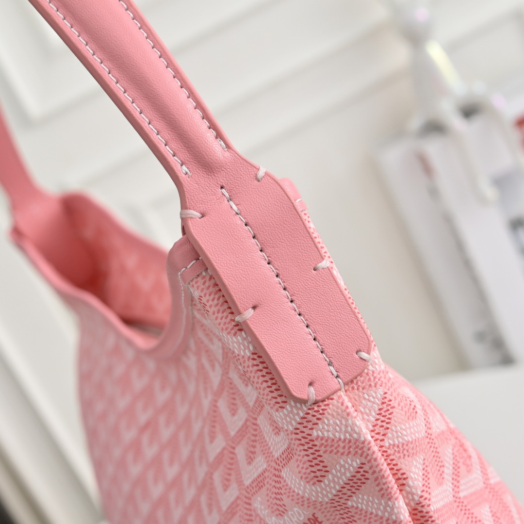 【工厂直销】粉色Goyard Hobo Bohème 流浪包腋下包,灵感来自波西米亚流浪的生活哲学,两大 【工厂直销】粉色Goyard Hobo Bohème 流浪包腋下包,灵感来自波西米亚流浪的生活哲学,两大
