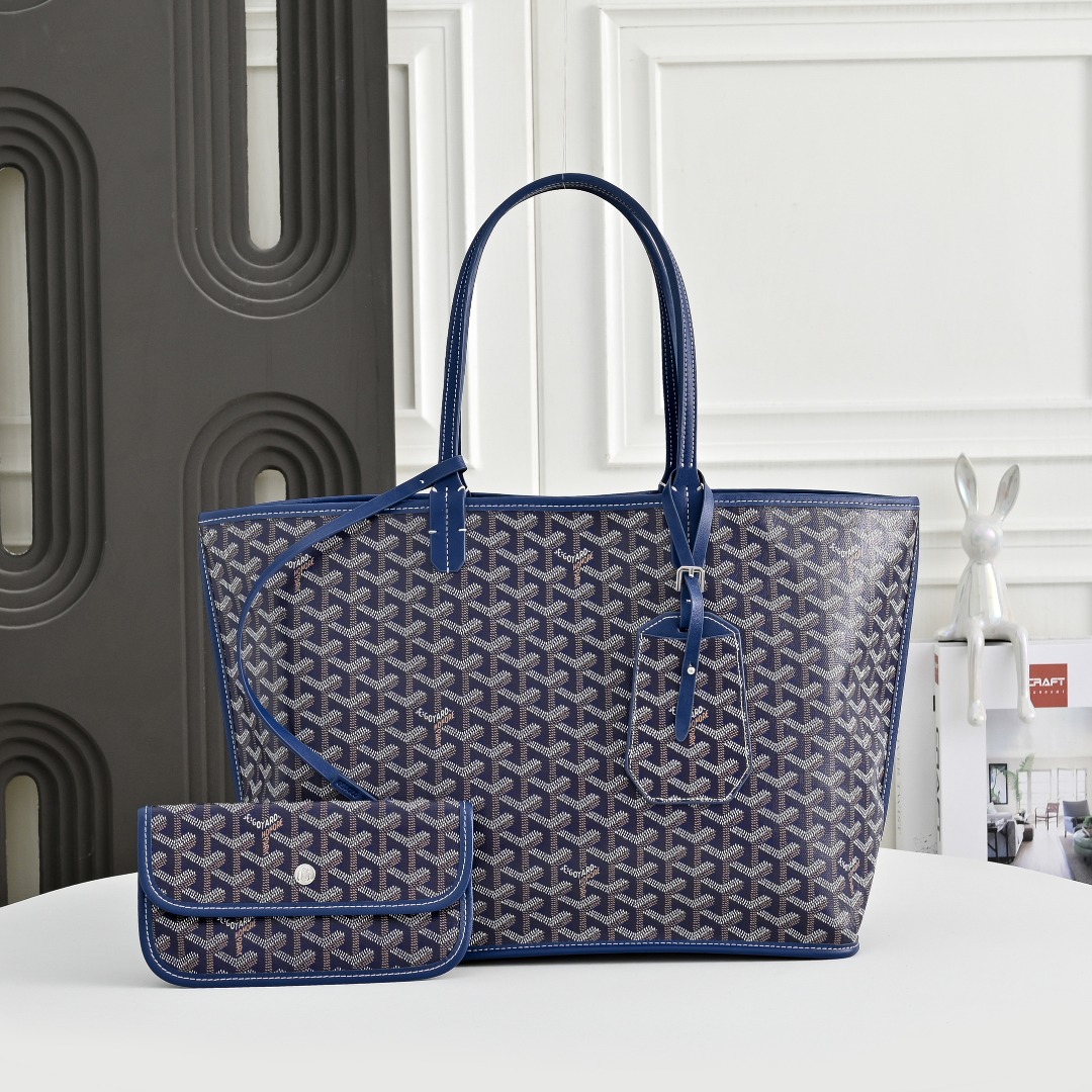 【工厂直销】双面中号对版升级版。❤️goyard（戈雅）经多次研究与改良，不断提升面料与皮质，全方位独家