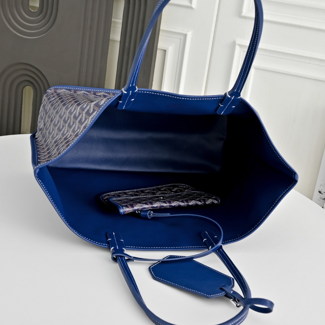 【工厂直销】双面中号对版升级版。❤️goyard（戈雅）经多次研究与改良，不断提升面料与皮质，全方位独家