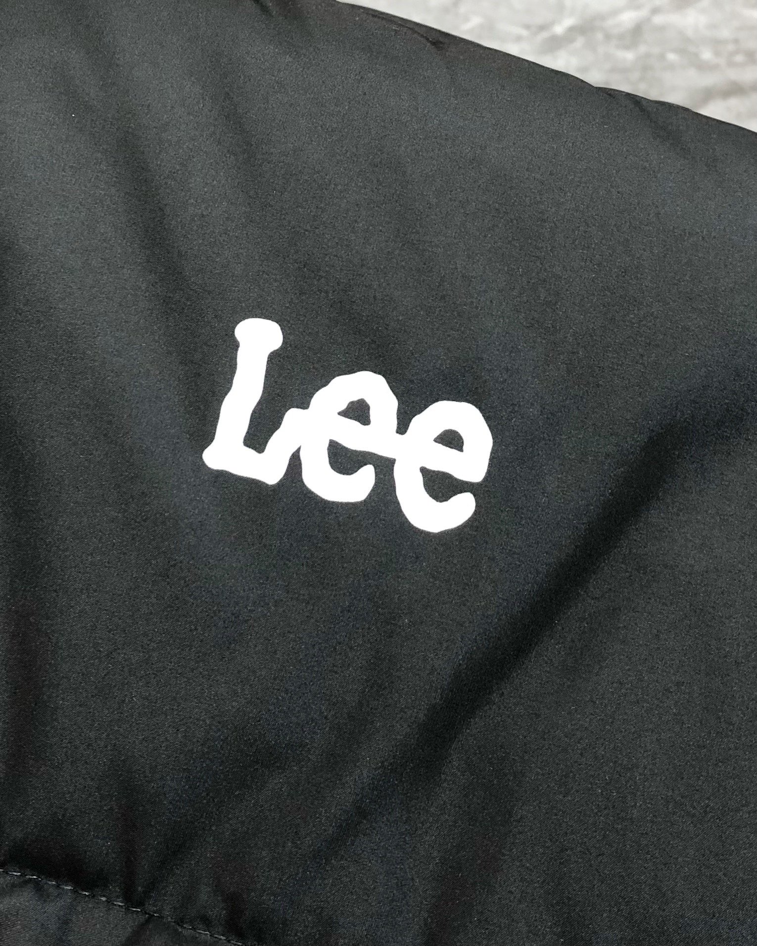 Lee2024秋冬新款原单男士立领羽绒服夹克外套渠道货高版本️注意细节️高端定制爆款胸前印胶字母logo