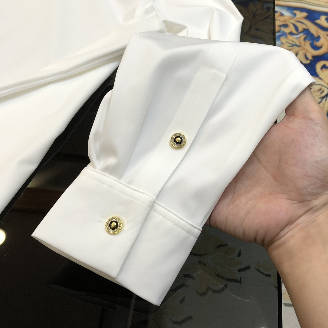  LORO PIANA LP 新款男士原单休闲长袖衬衫 官网同步发售 ✨简洁时尚百搭 高端品质✨无缝切
