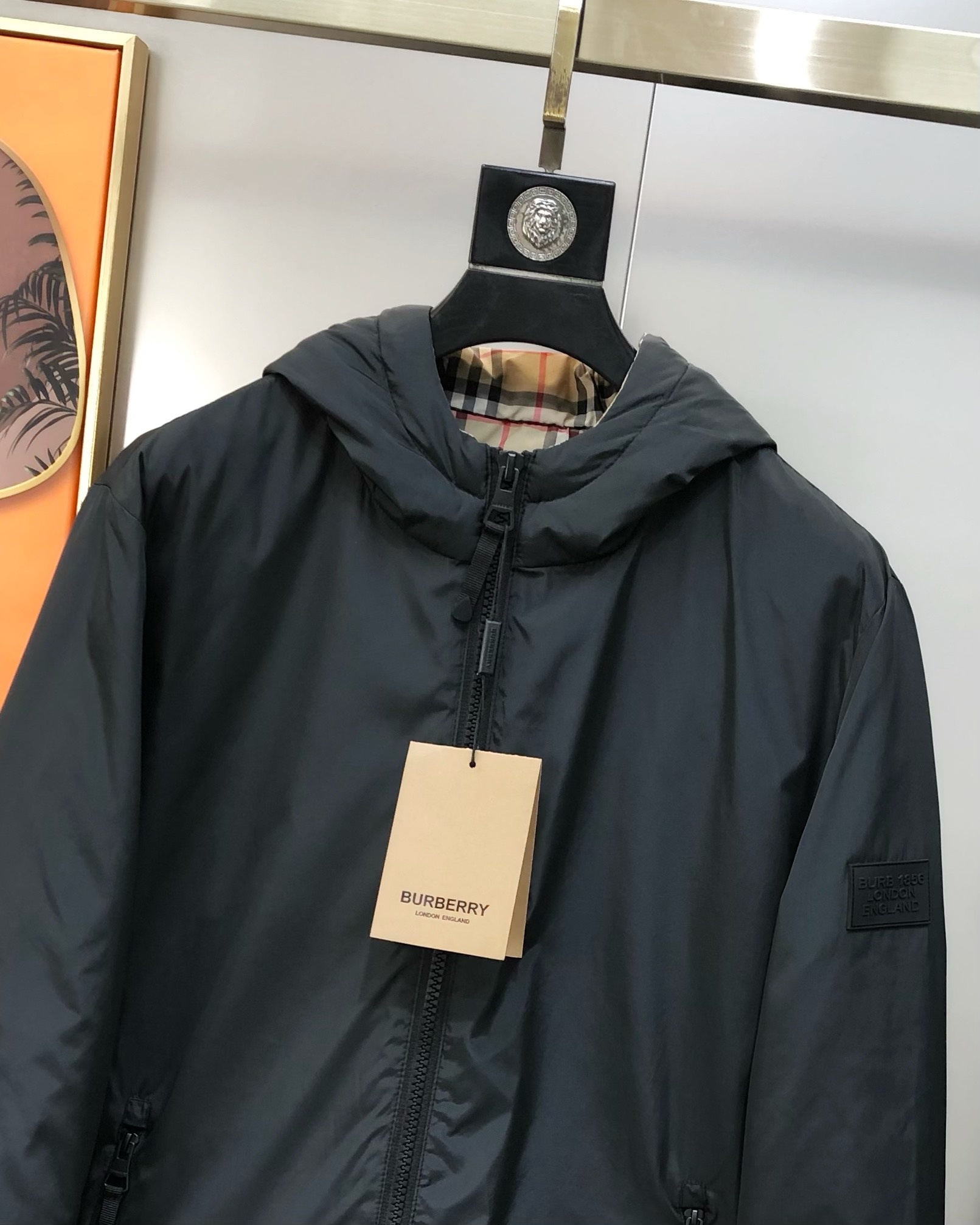 BURBE** 巴宝莉秋冬新款原单男士连帽羽绒服外套 ⚠️注意细节 ⚠️高端定制 爆款✨✨✨袖上绣