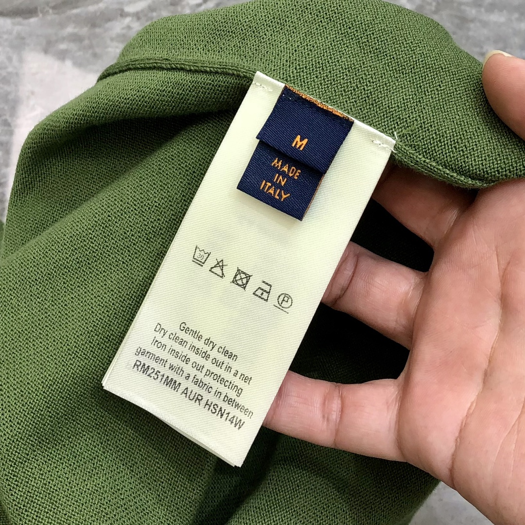   LV 路易威登2025早春新款男士原单圆领短袖针织毛衣 柜台同步售卖 ✨✨渠道货 高版本🔥🔥爆款 时