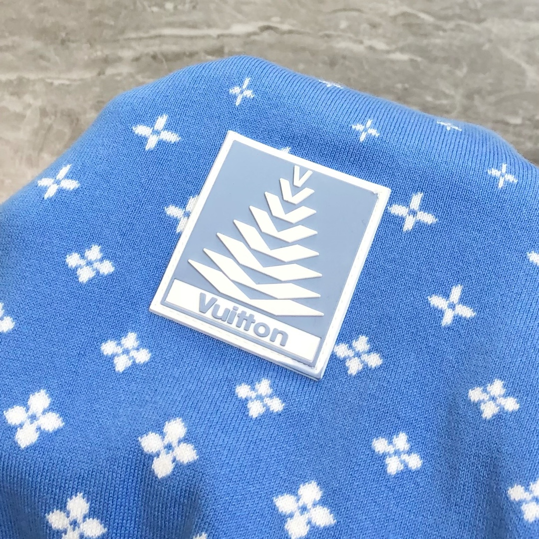   LV 路易威登2025早春新款男士原单圆领短袖针织毛衣 滑雪系列款 柜台同步售卖 ✨✨渠道货 高版本