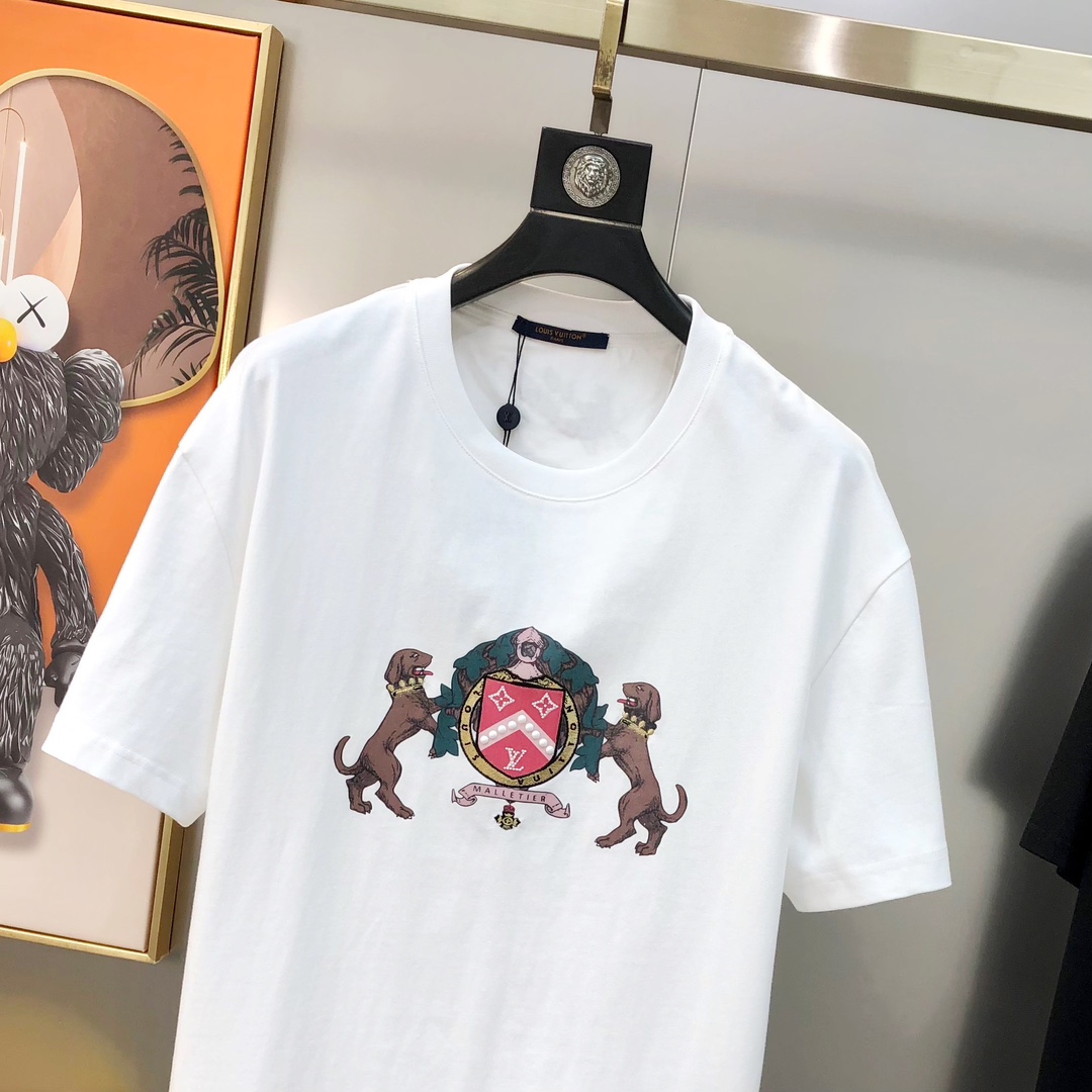   LV 路易威登2025早春新款原单男士圆领短袖T恤 专柜同步售卖 🔥🔥爆款✨✨高端品质 高版本 OS