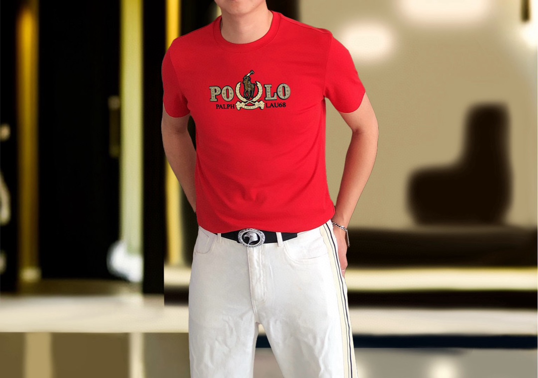   Polo 保罗2025春夏新款原单男士圆领短袖T恤 ✨✨高端定制 时尚百搭✨✨ 柜台同步售卖 🔥🔥胸