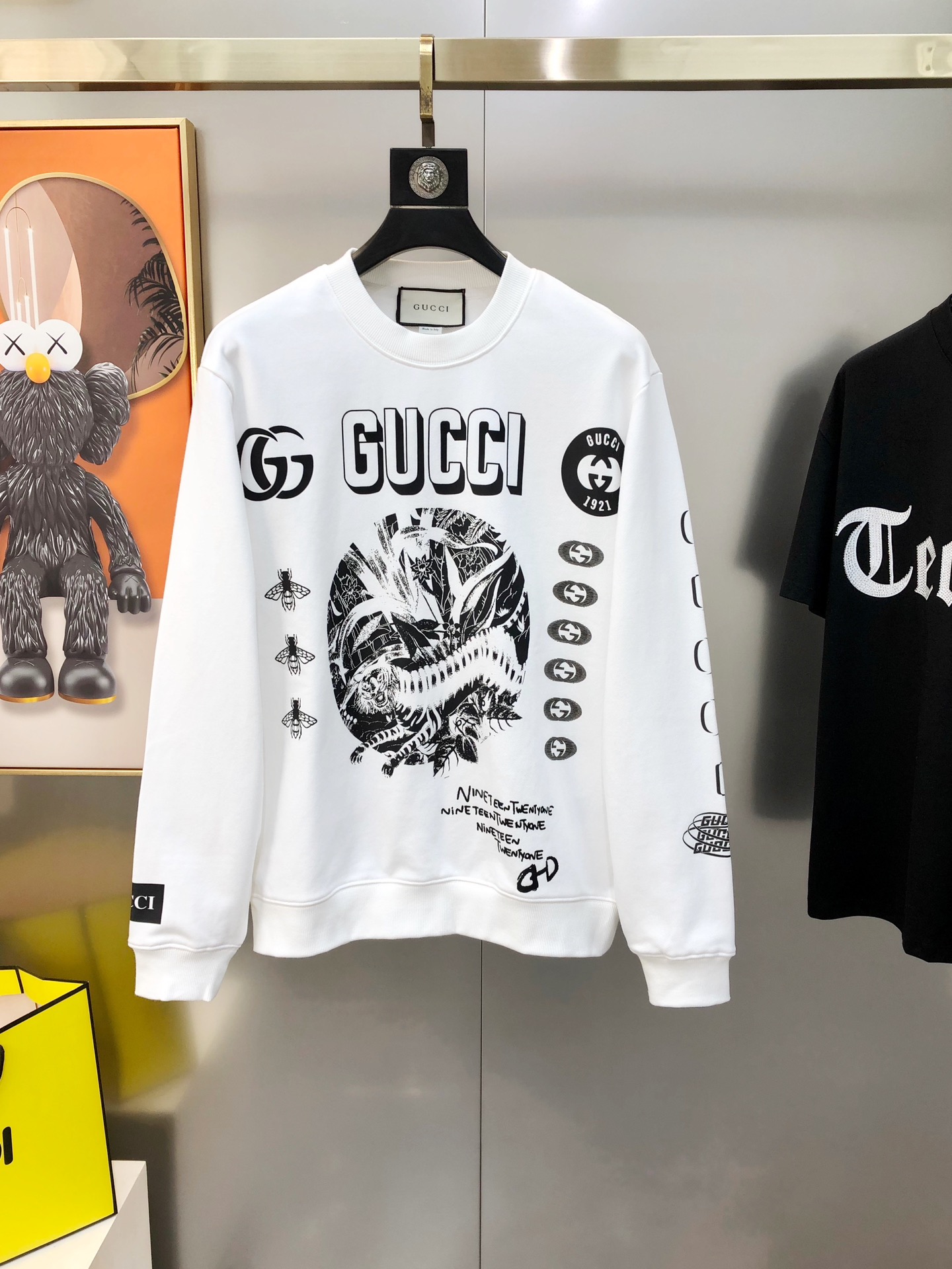   G*cci 古齐秋冬新款原单男士卫衣 官网款 时尚百搭爆款⚠️OS宽松偏大版型⚠️✨✨狠货 高端定制