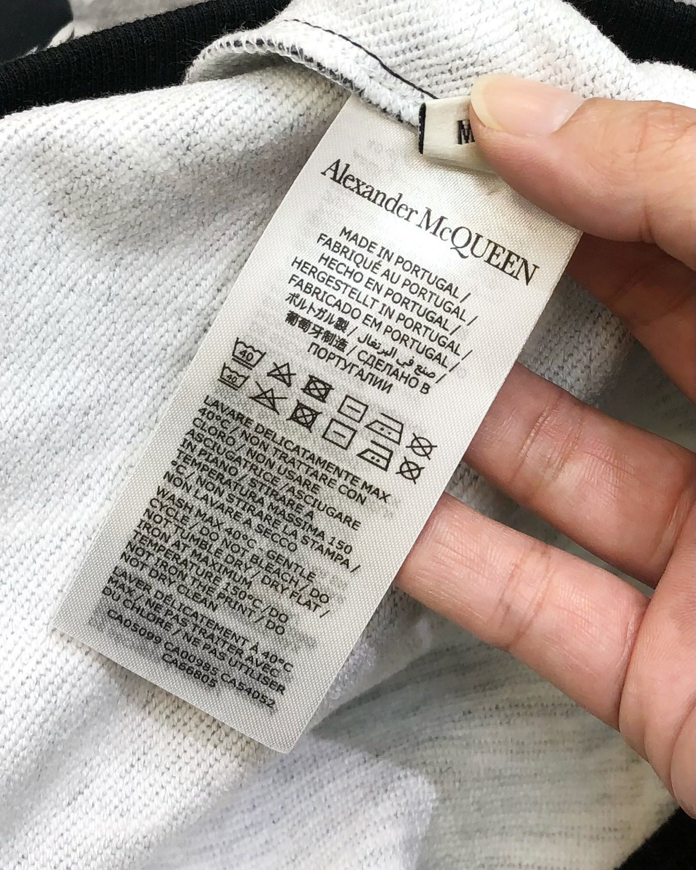   McQ*een 麦昆秋冬新款原单男士卫衣 官网款 时尚百搭爆款⚠️OS宽松偏大版型⚠️✨✨狠货 高端