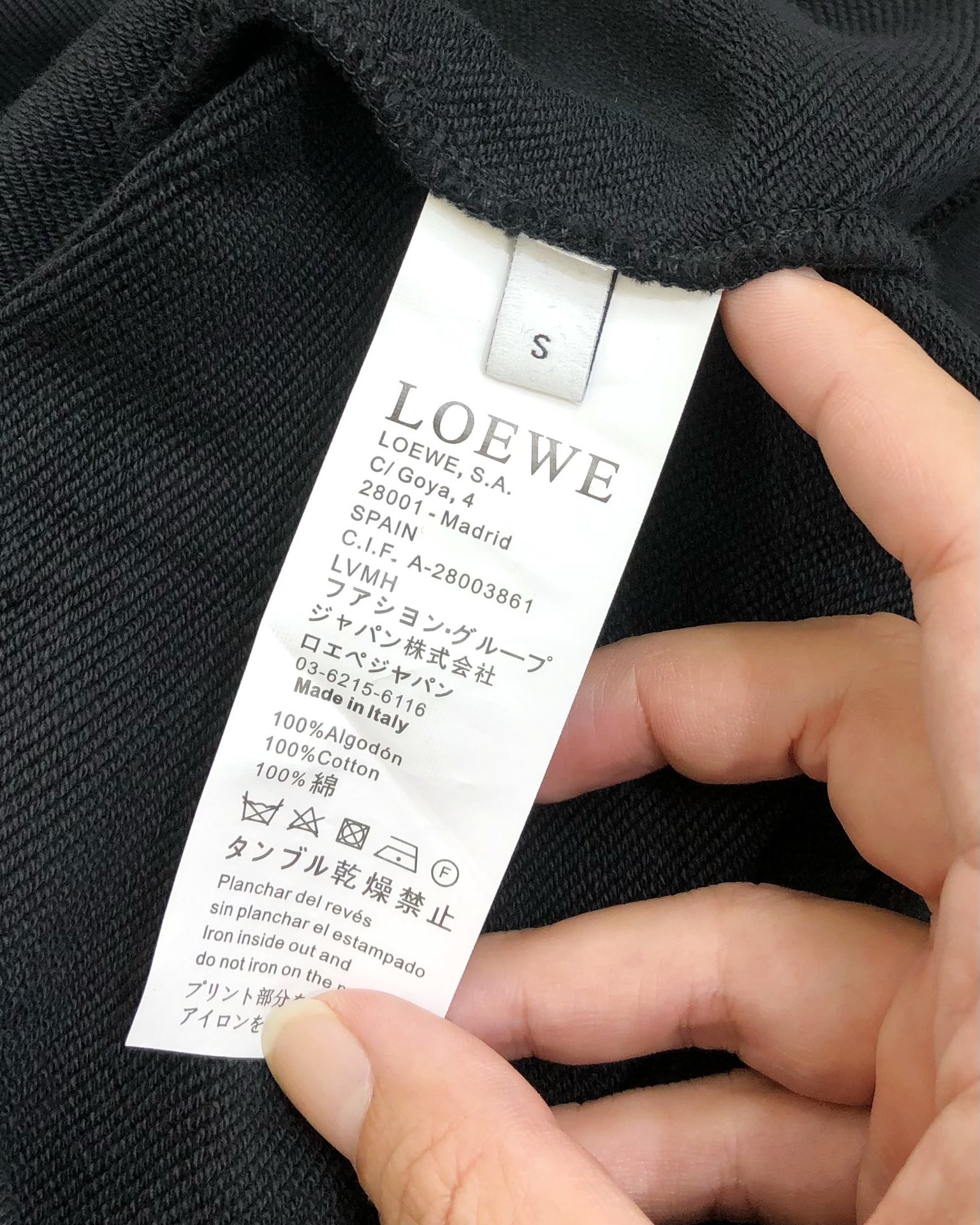   L*EWE 罗意葳秋冬新款原单男士卫衣 官网款 时尚百搭爆款⚠️OS宽松偏大版型⚠️✨✨狠货 高端定