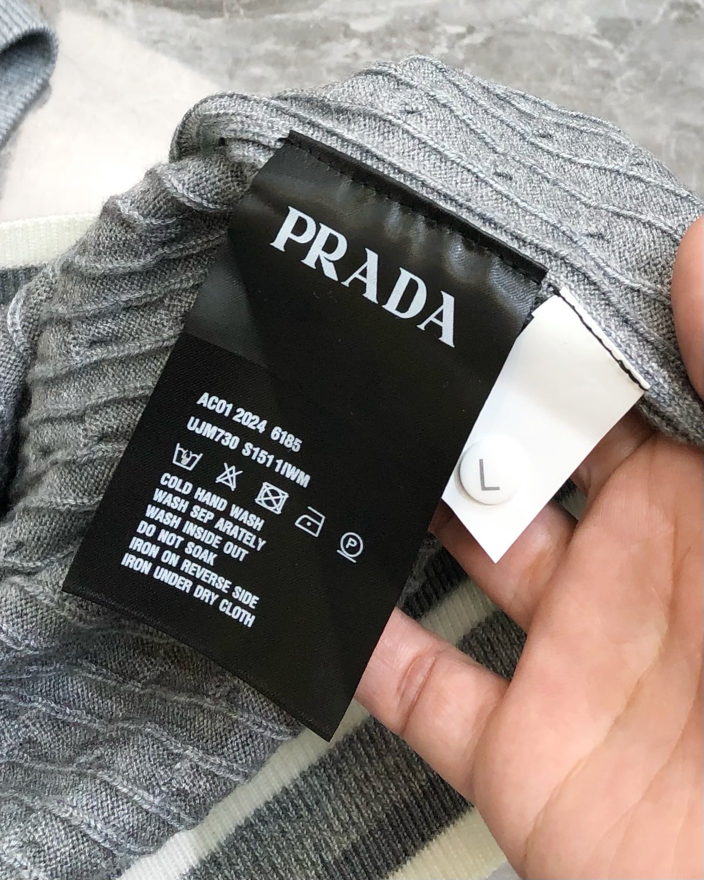   P*ADA 普拉哒秋冬新款男士原单针织圆领毛衣 柜台同步售卖 ✨✨渠道货 高版本🔥🔥爆款 时尚百搭 