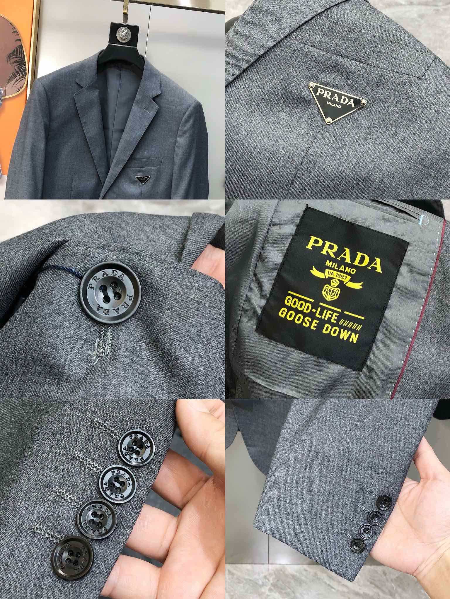 High-end Pharaoh-Spring Men’s Leisure Suit with Innovative Design and Customization - 图片 7