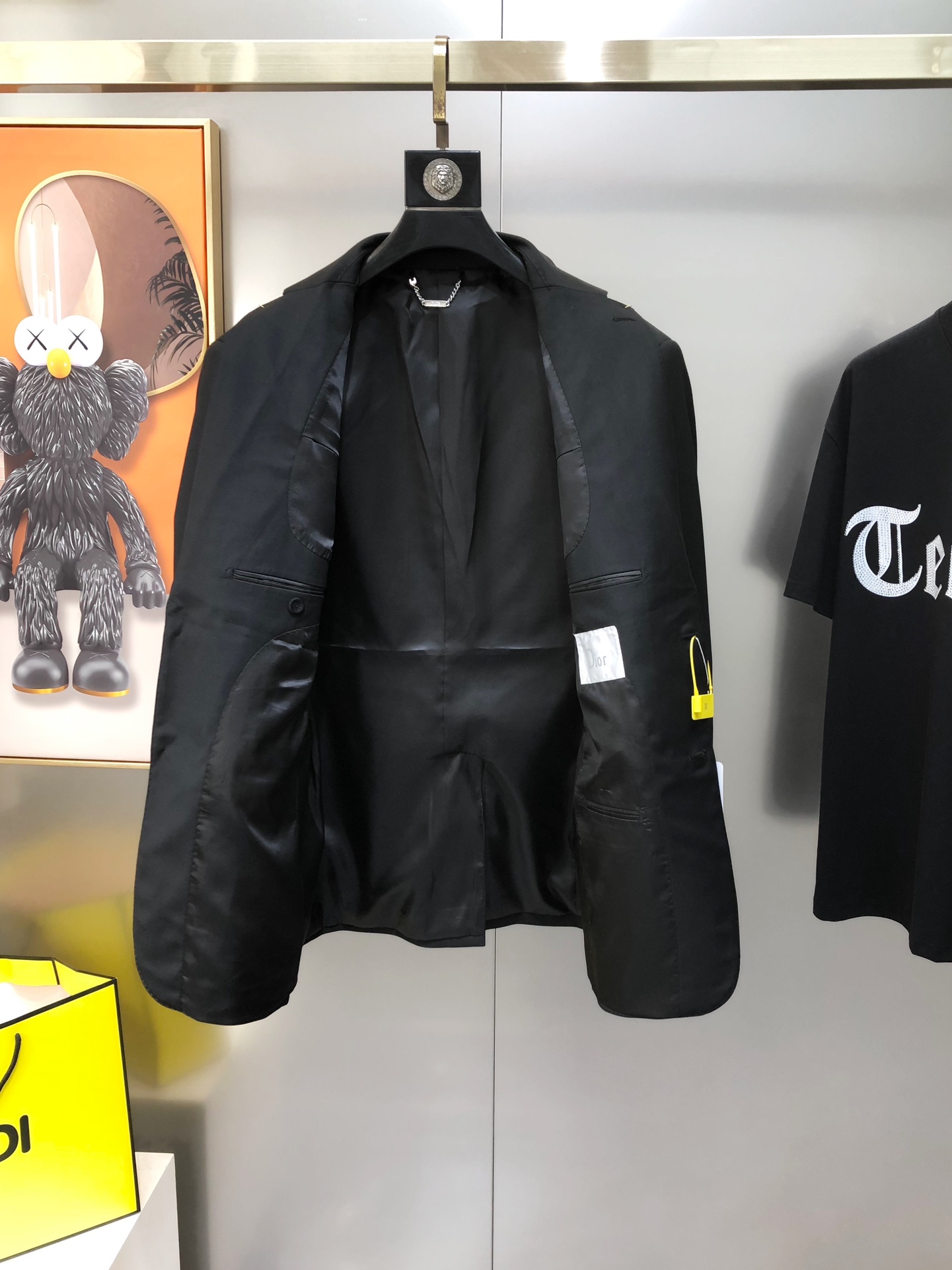 整套售卖不拆 D*or 迪奥2025早春新款原单男士商务休闲西装套装 西服外套西裤 官网同步售卖  ✨高