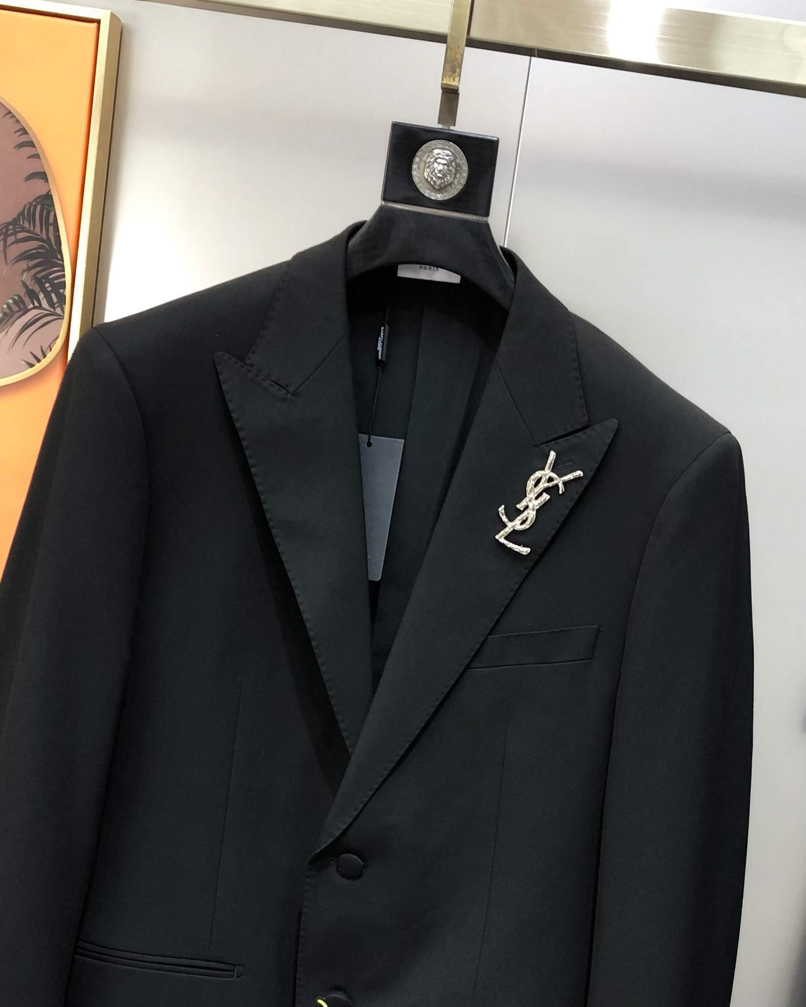 整套售卖不拆 YSL 圣罗兰早春新款原单男士商务休闲西装套装 西服外套西裤 官网同步售卖  ✨高端定制 