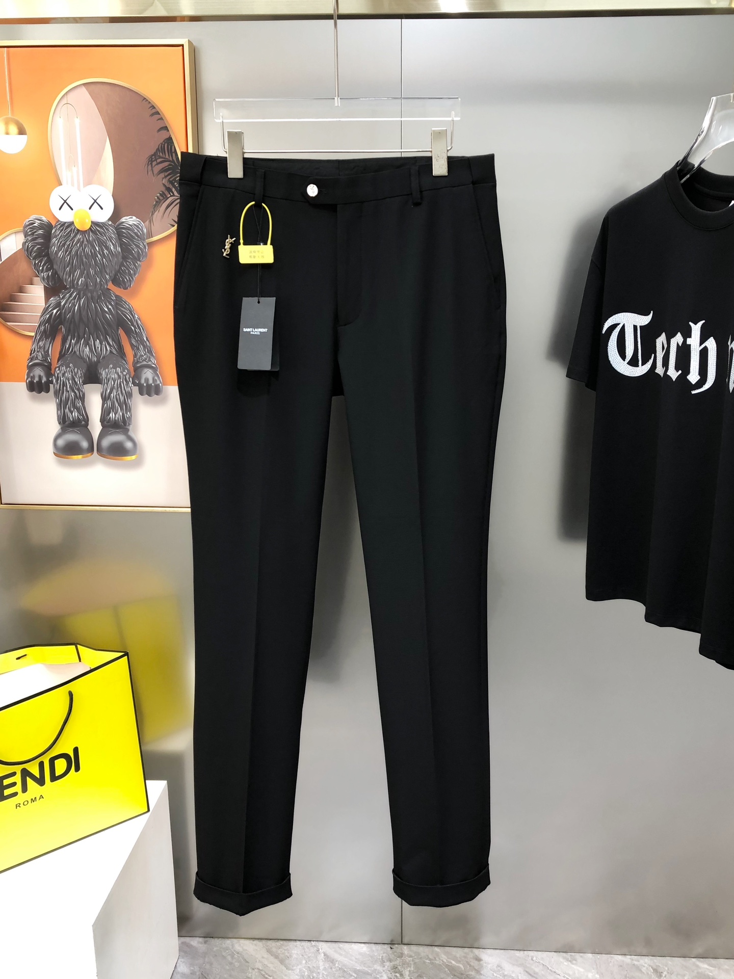整套售卖不拆 YSL 圣罗兰早春新款原单男士商务休闲西装套装 西服外套西裤 官网同步售卖  ✨高端定制 